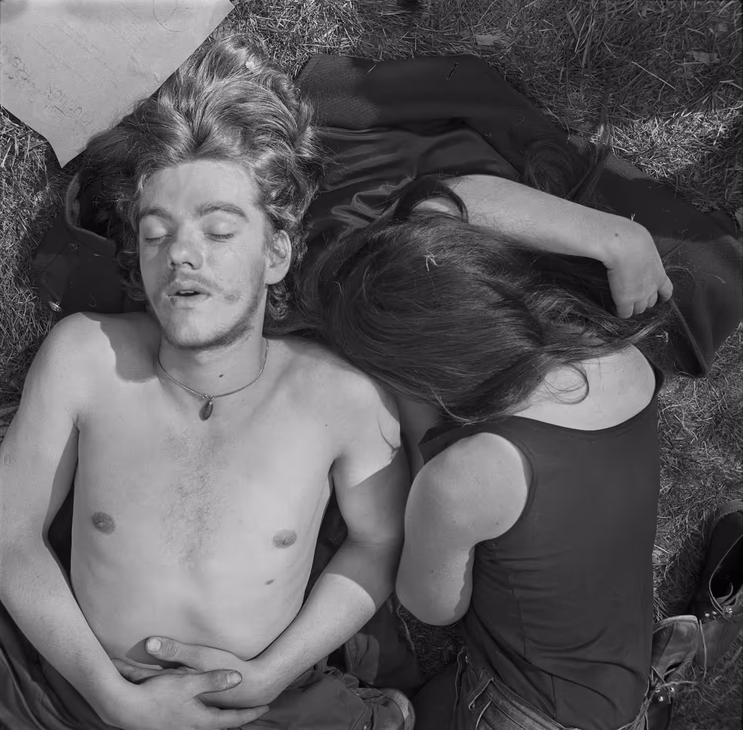 Larry Fink: Central Park Hippies, NYC, April, 1968