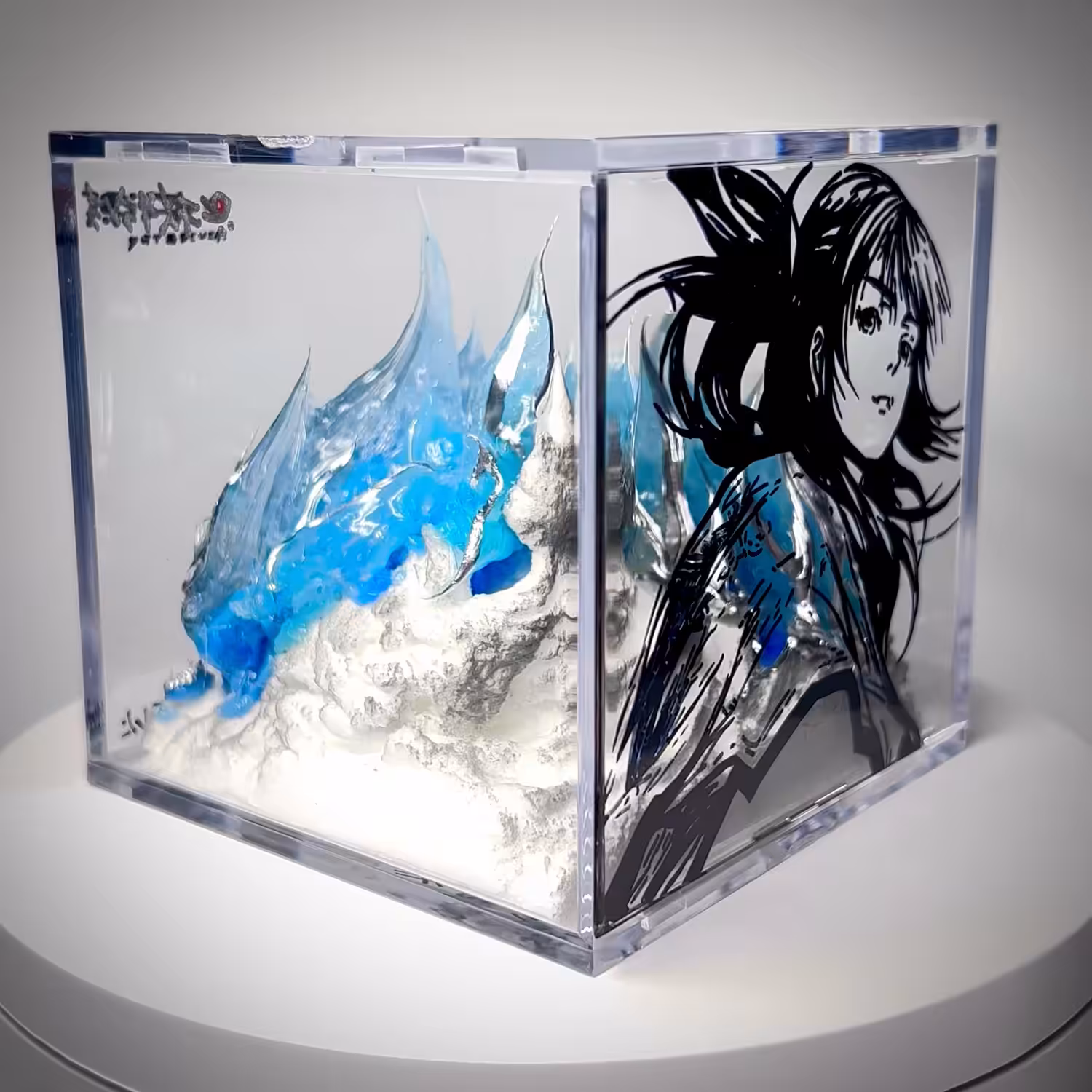 "RISE" (NFT + Physical painting)