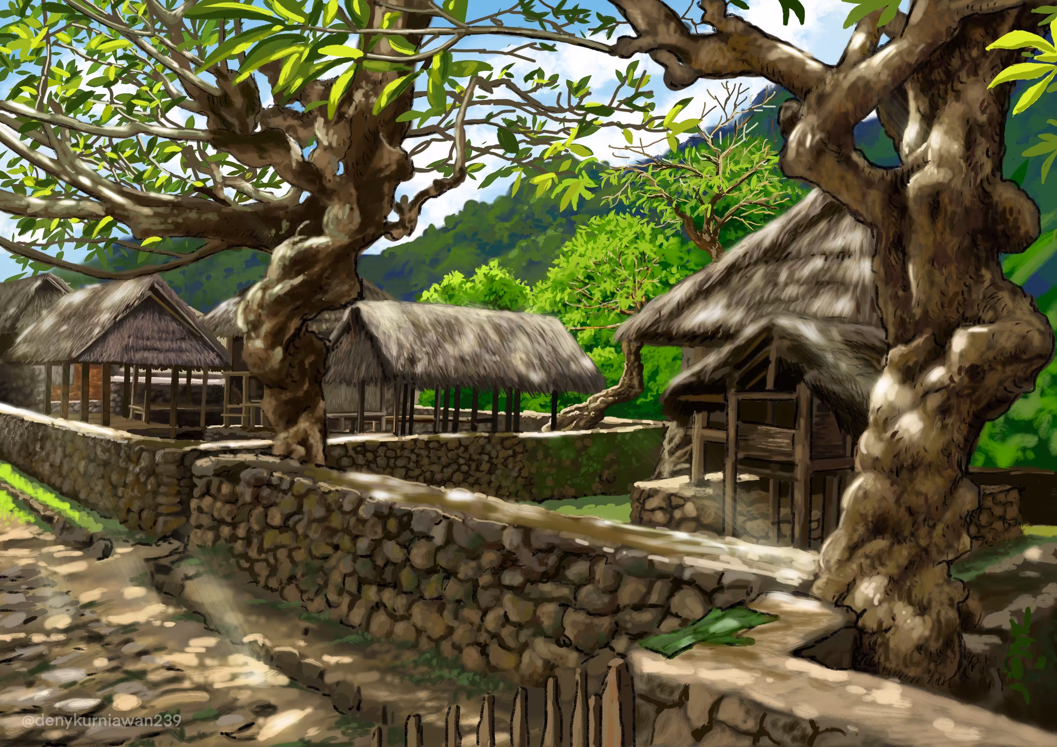 Tenganan village