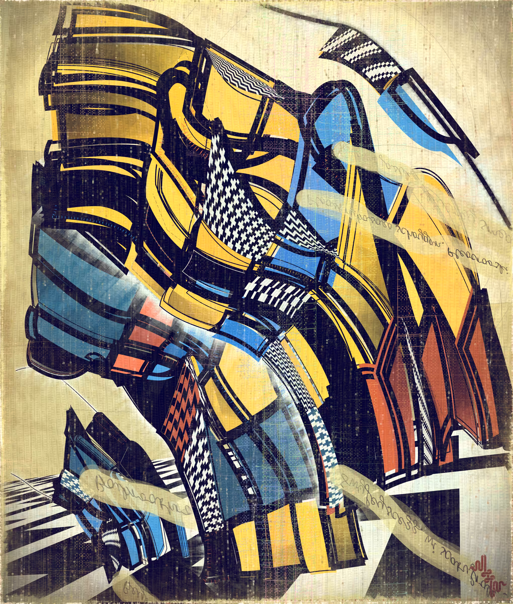 Amplitudes of Canvas #0