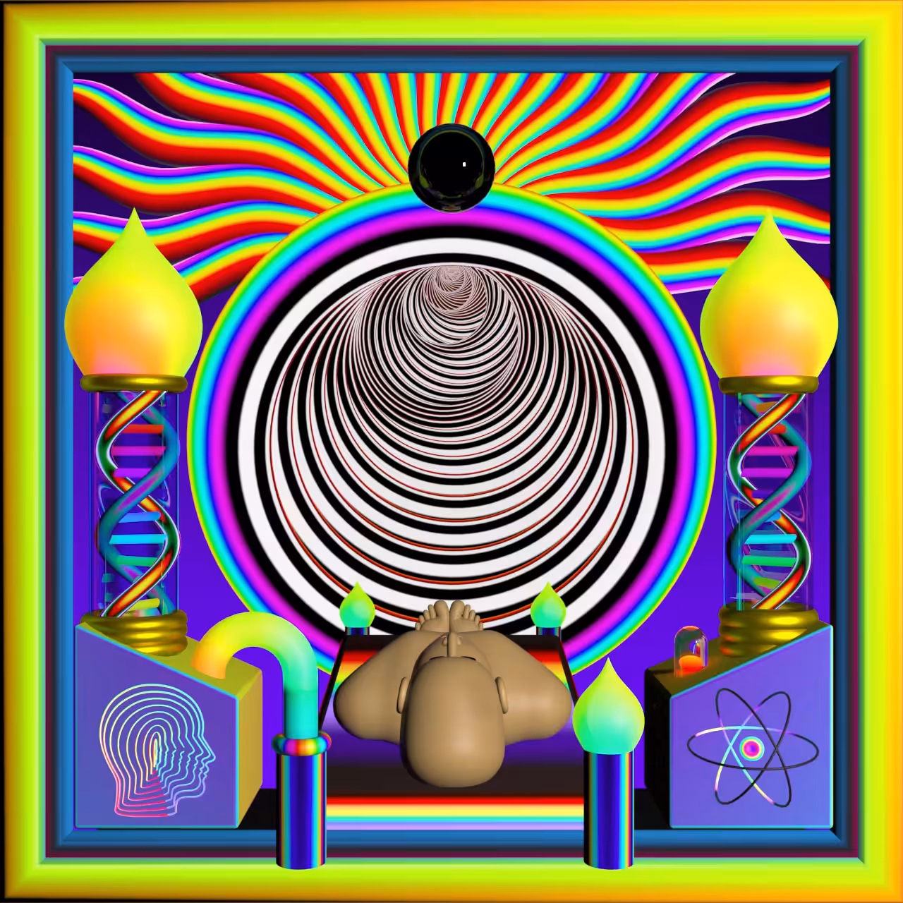 Aιων Quantum Time Machine