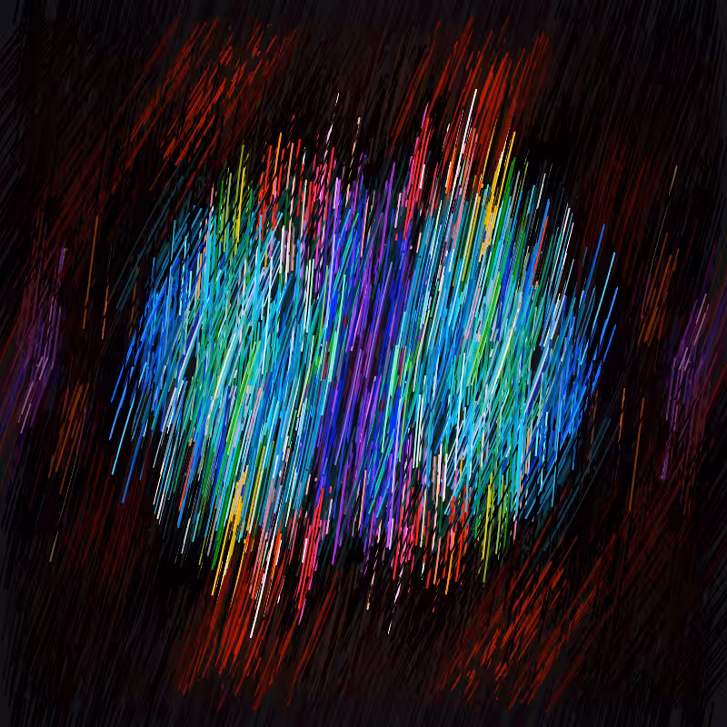 rainbow explosion #22
