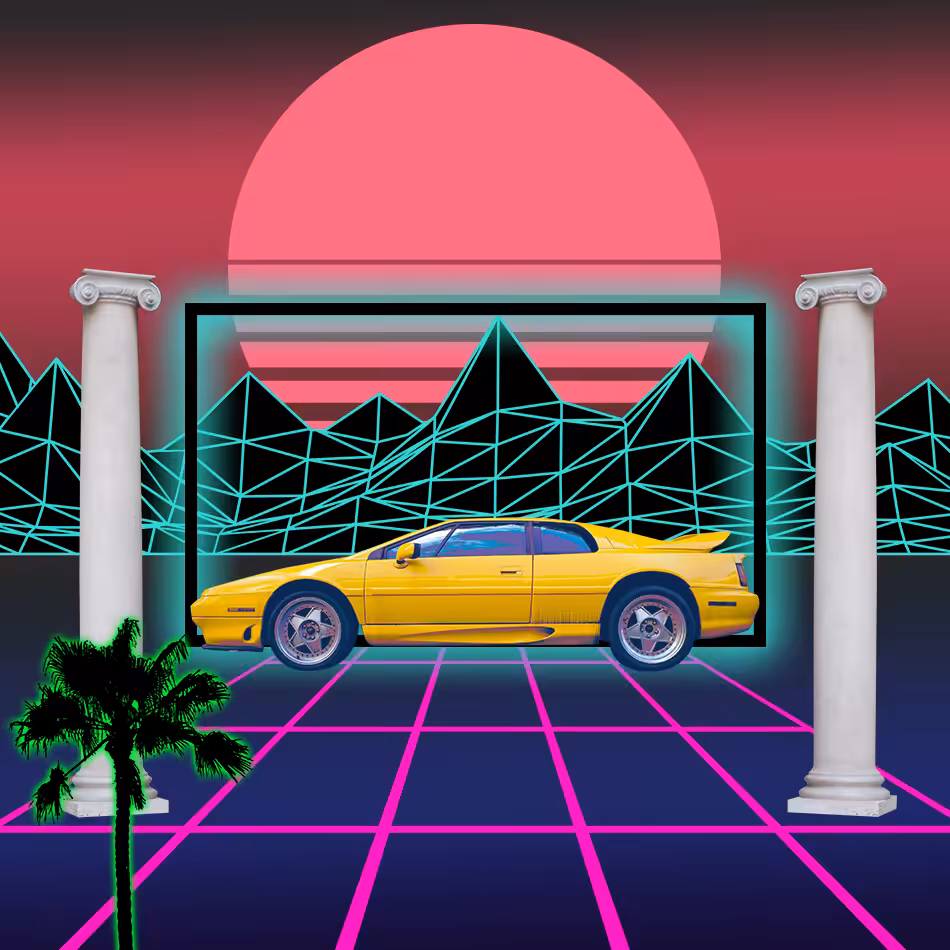 S Y N T H W A V E Nightlife Generator #106