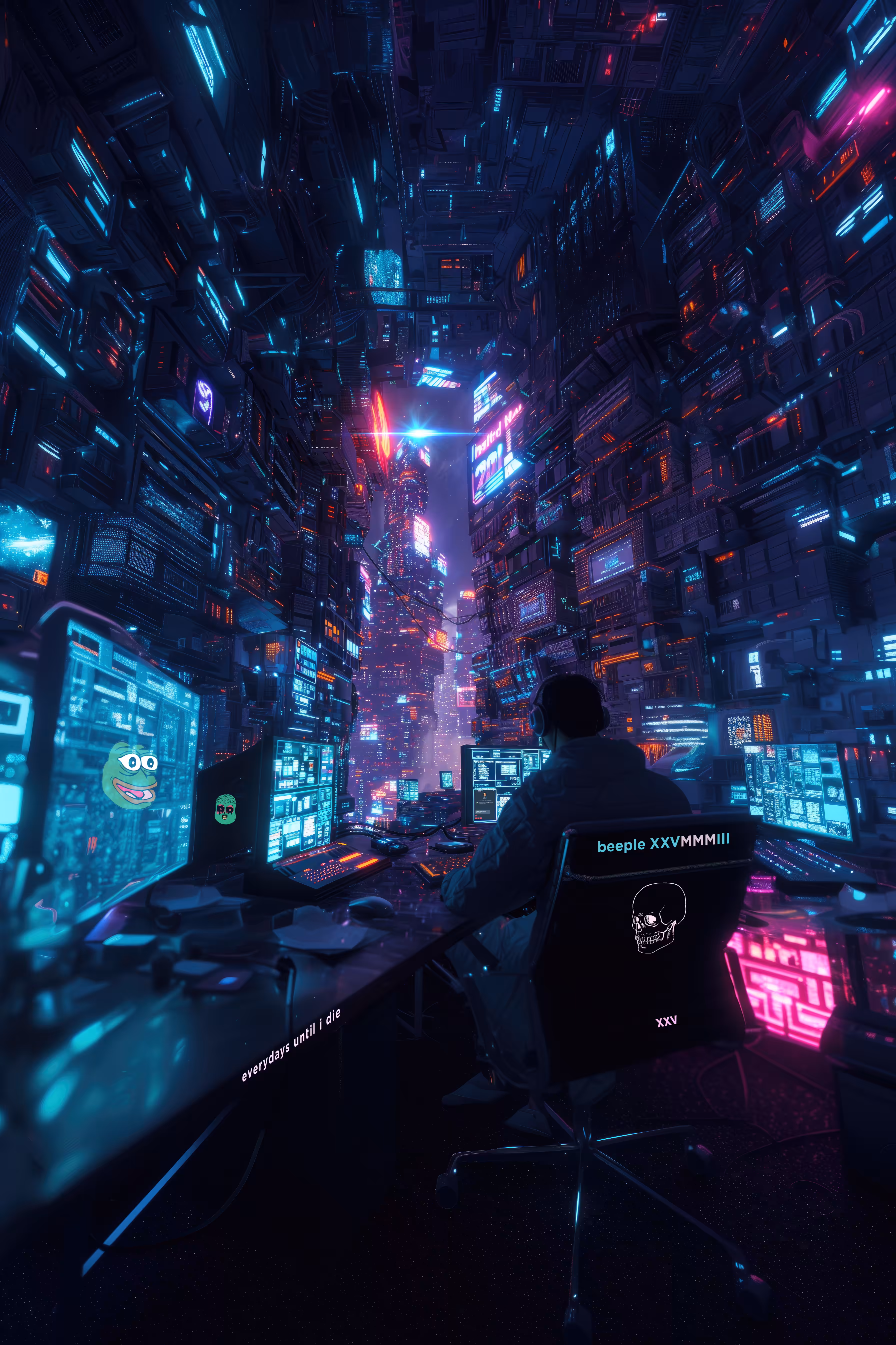 Beeple XXV: The Millionth Day: Beeple // Everydays: Caught In The Matrix
