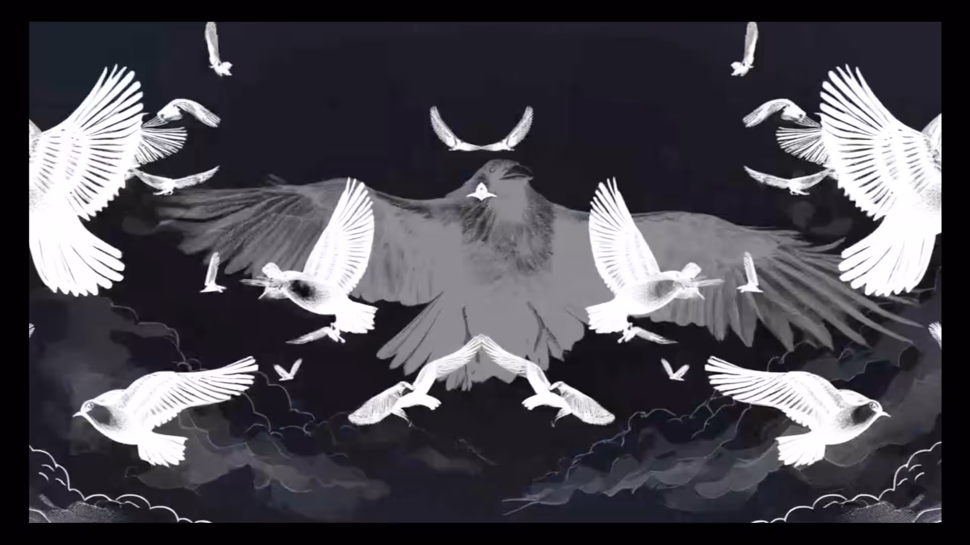 The bird in the C