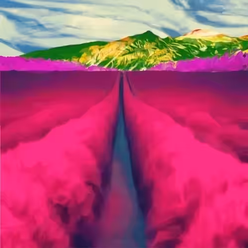 Generated Glitch Landscape #175