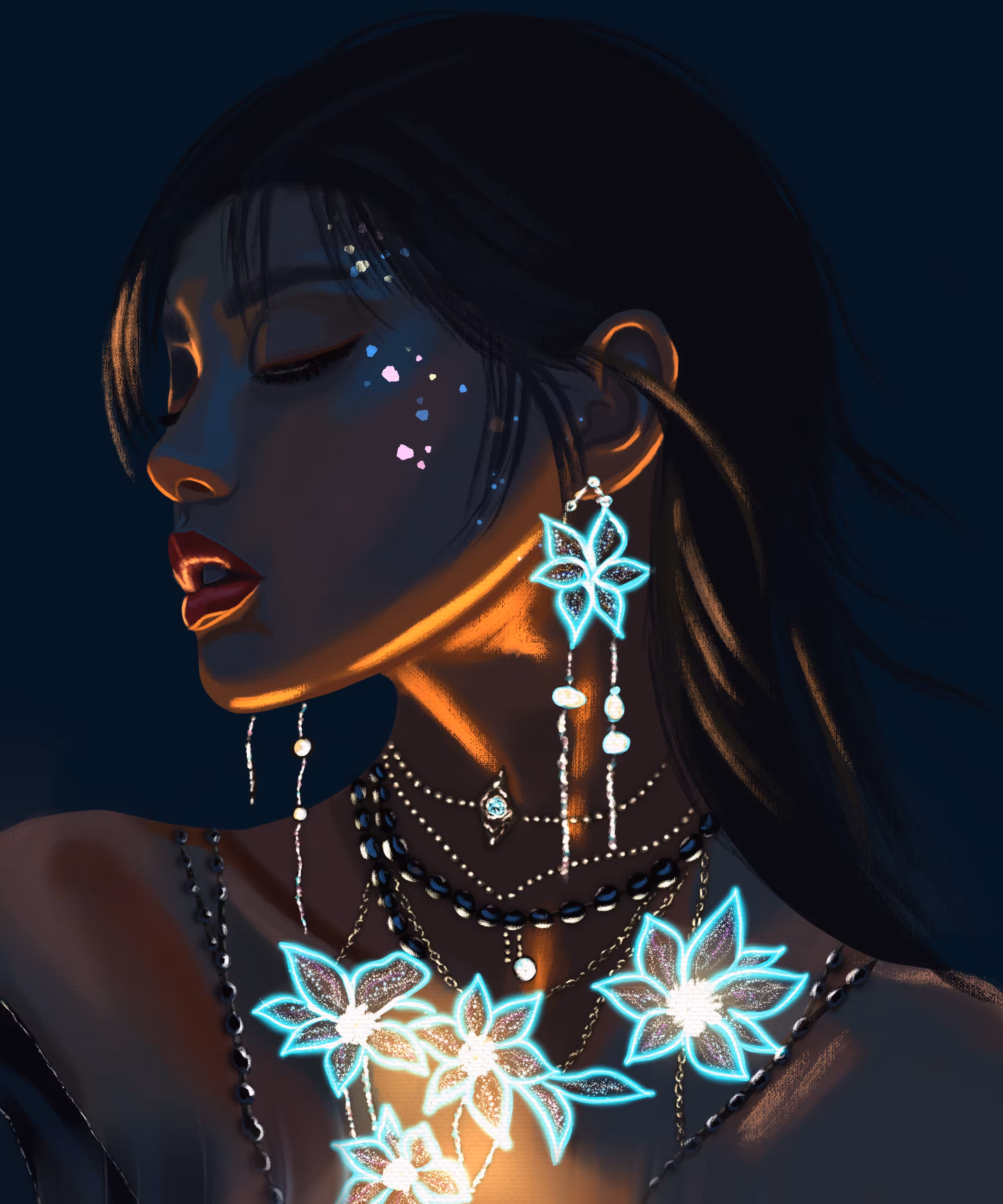 «The night flora of her soul»