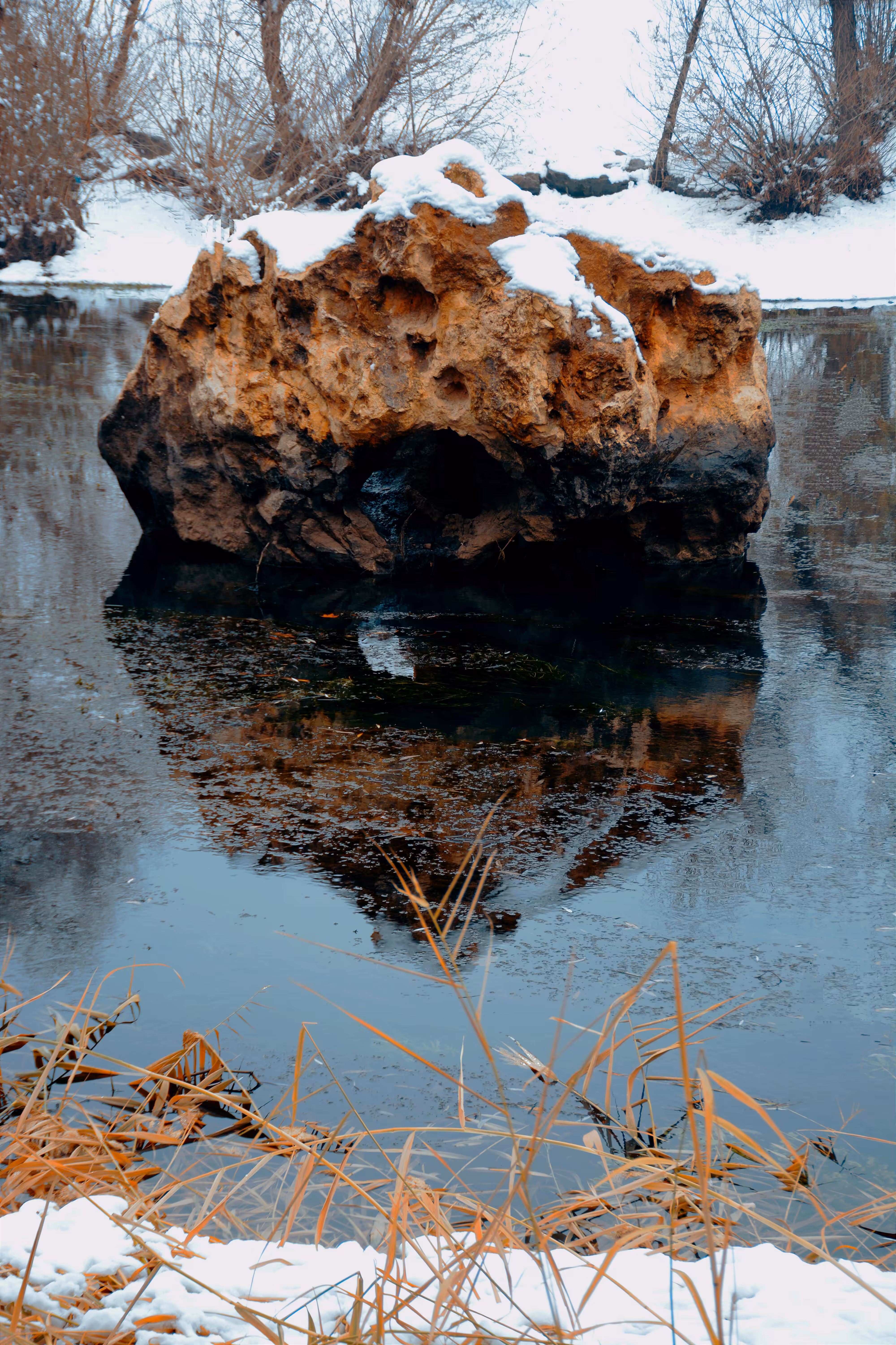 Rock and river