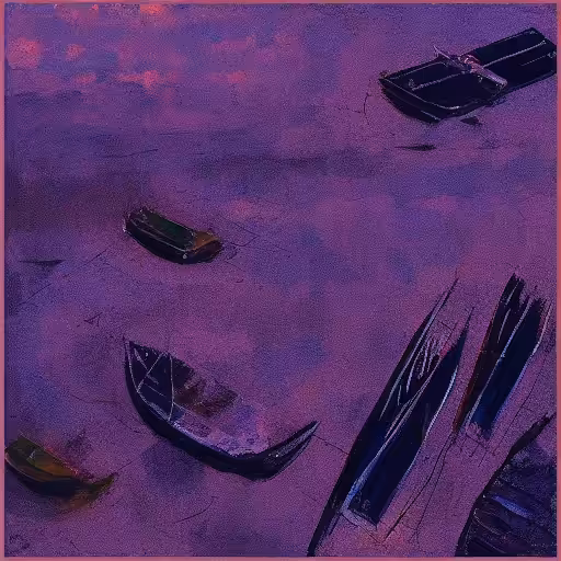 boats at sunset #26