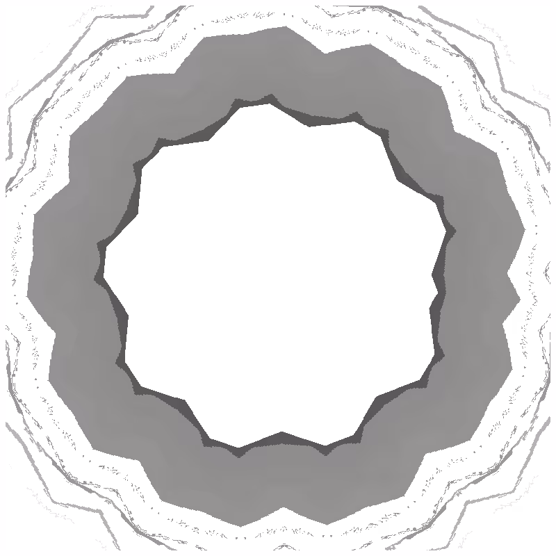 Glitch Mandala #18