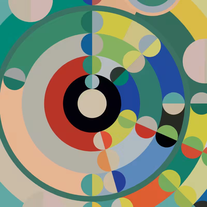 Delaunay's Relief-disques 1936-2022 #19