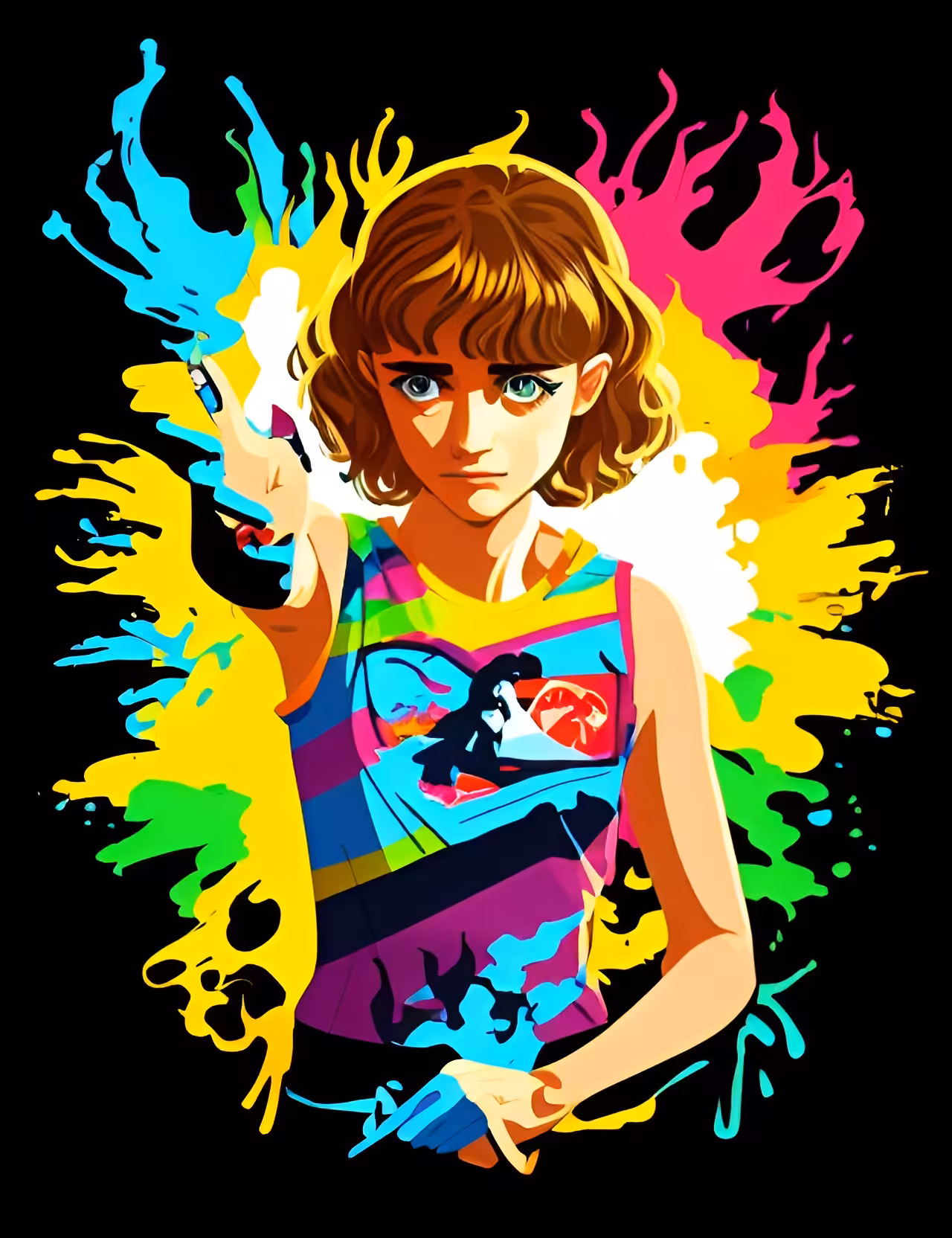 stranger things colors