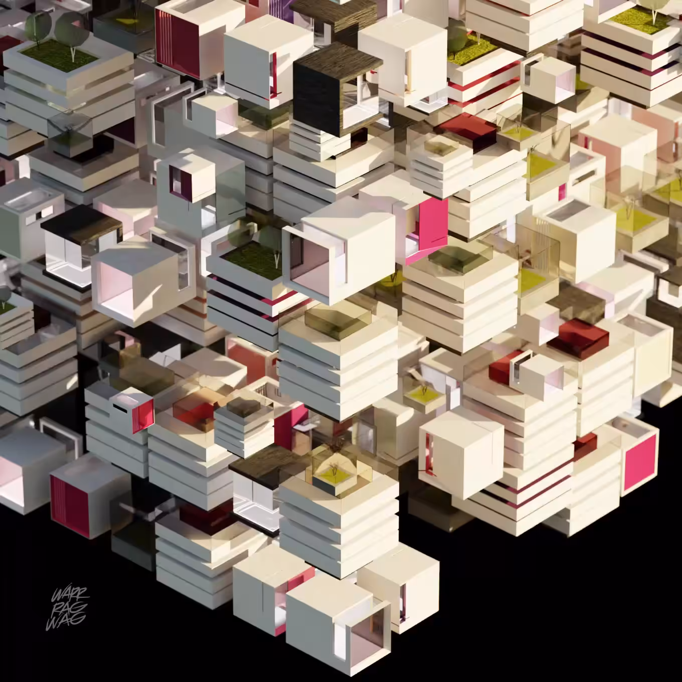 Glitchy Box Complex 004 (pink)