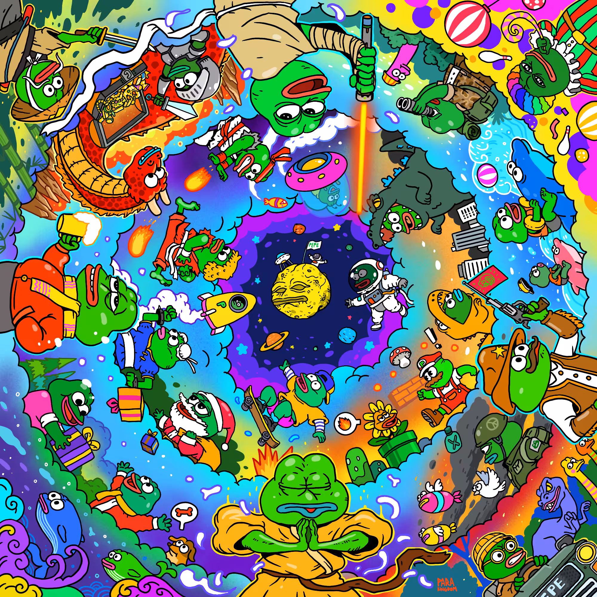 The magic of the frog