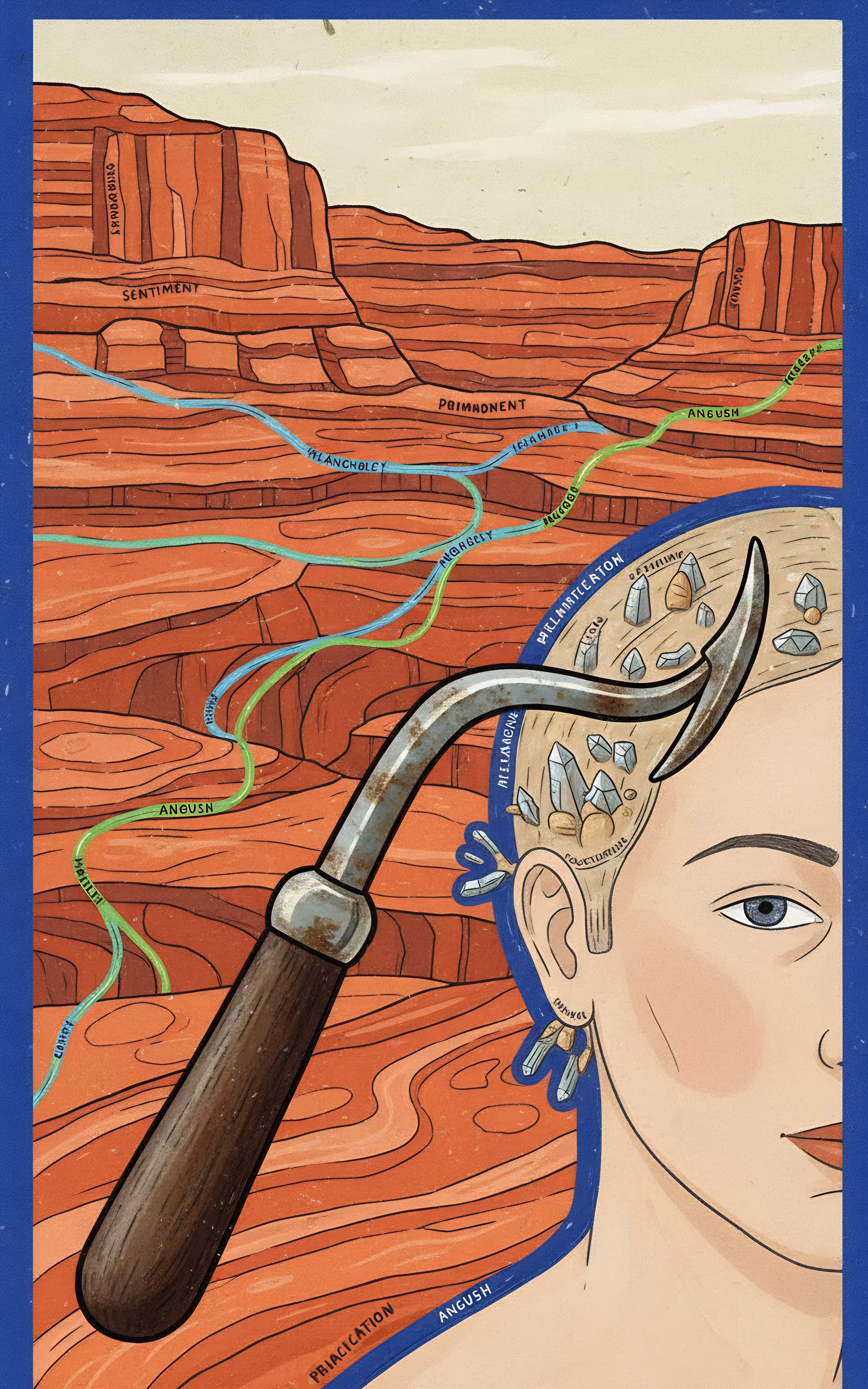Cartography Through Sedimentary Consciousness