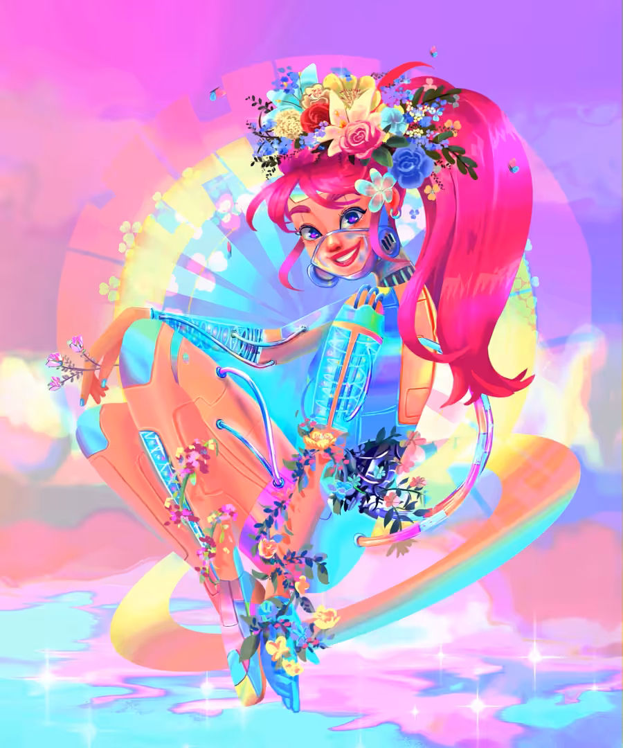 Her​ power is​ she