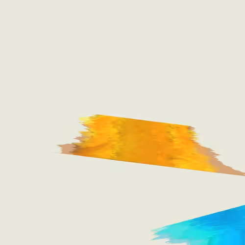 Orange and Teal