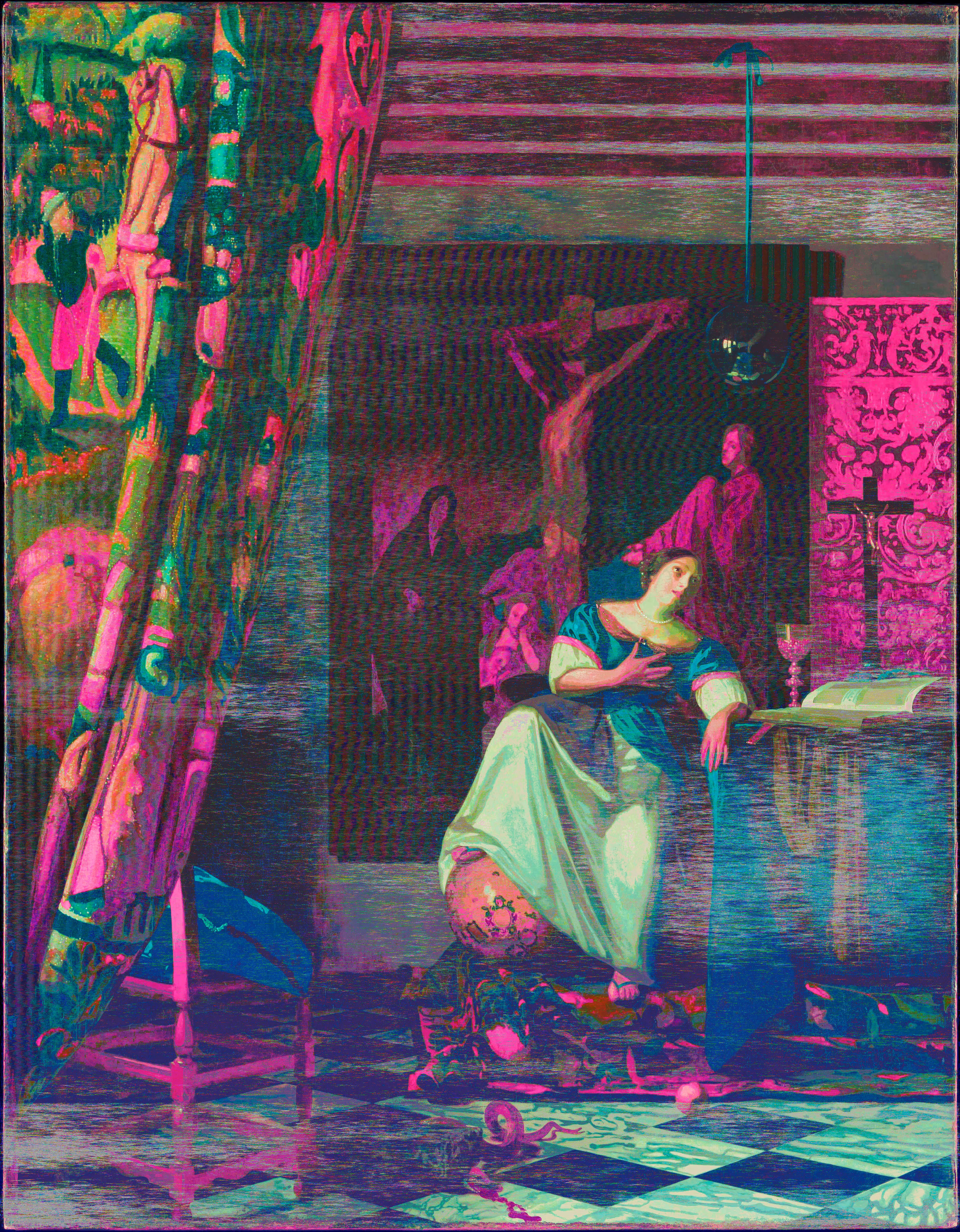 Allegory of the catholic faith - Processed