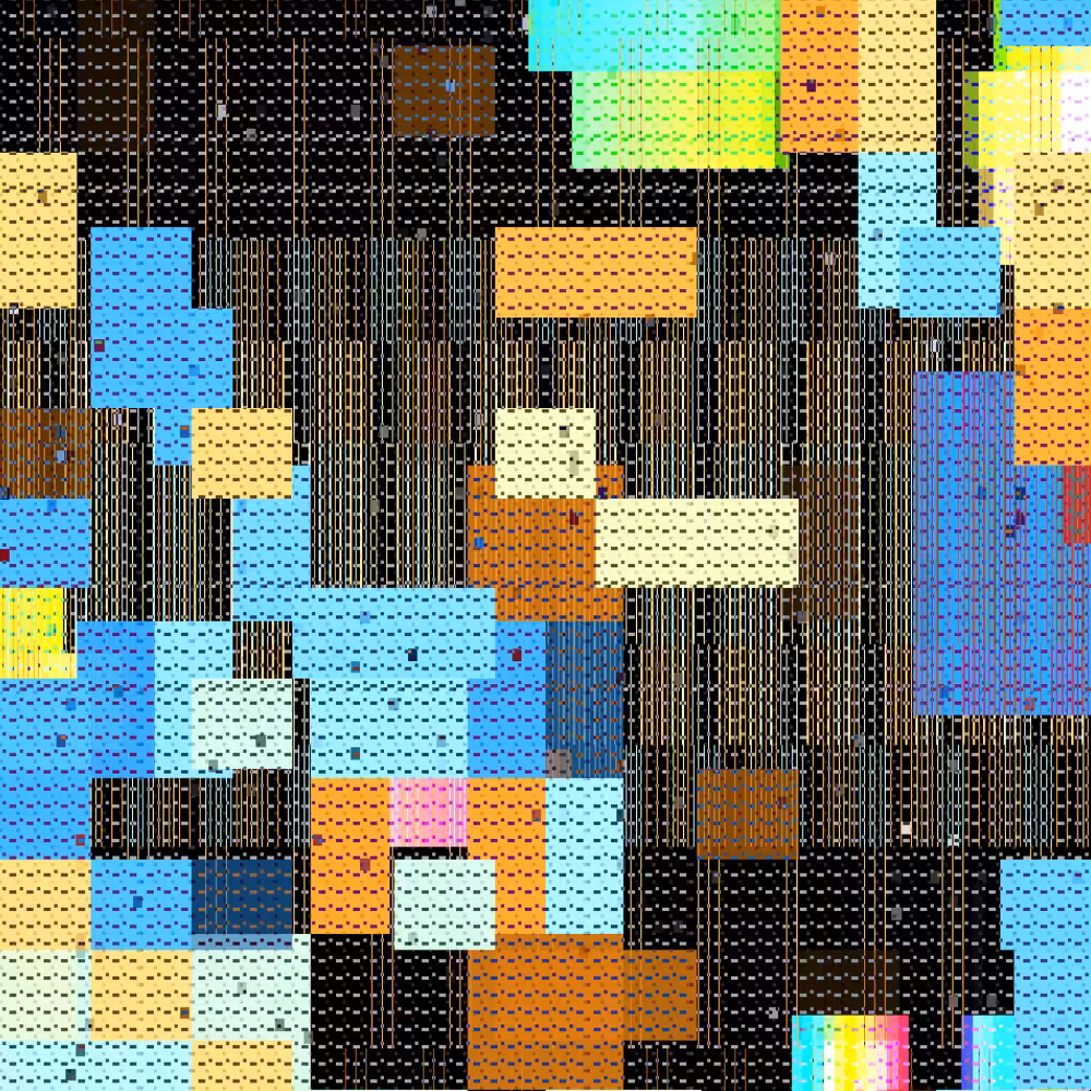 A Pixelated Dream Accumulations #21