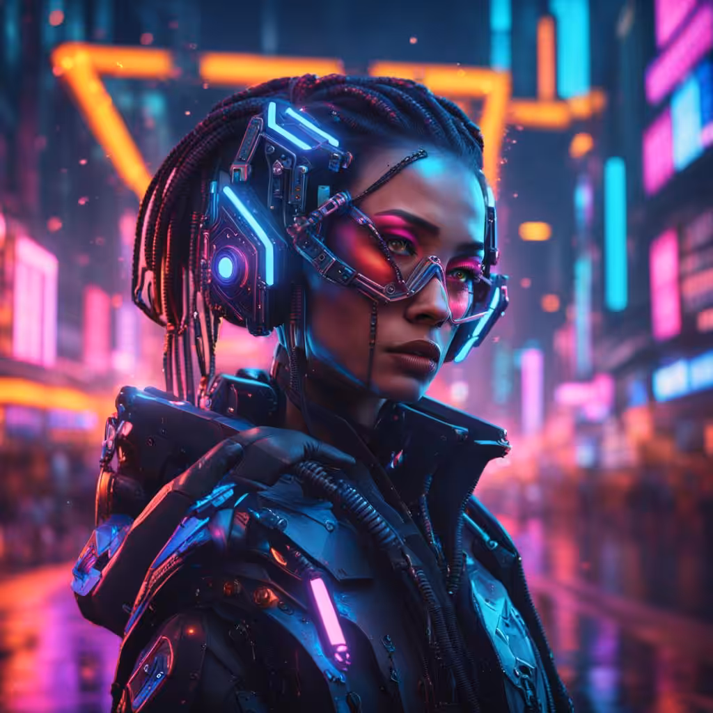 Cyberpunk Girl #021