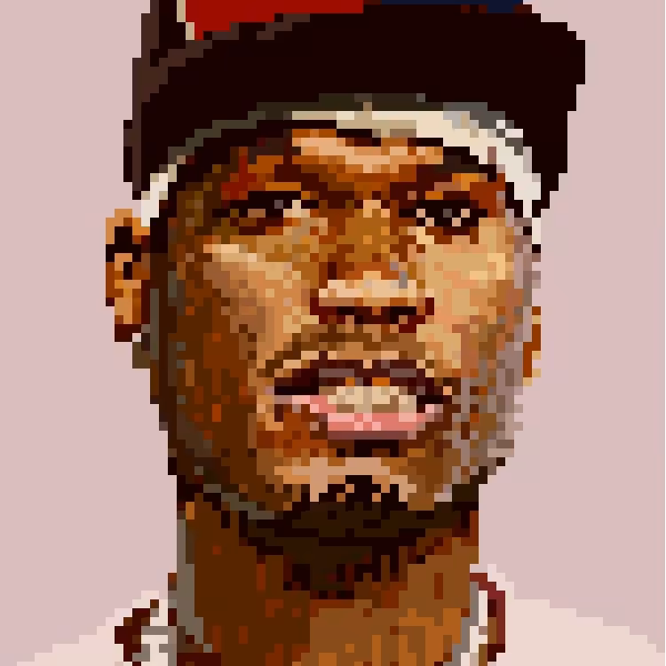 50 Cent Pixel Art