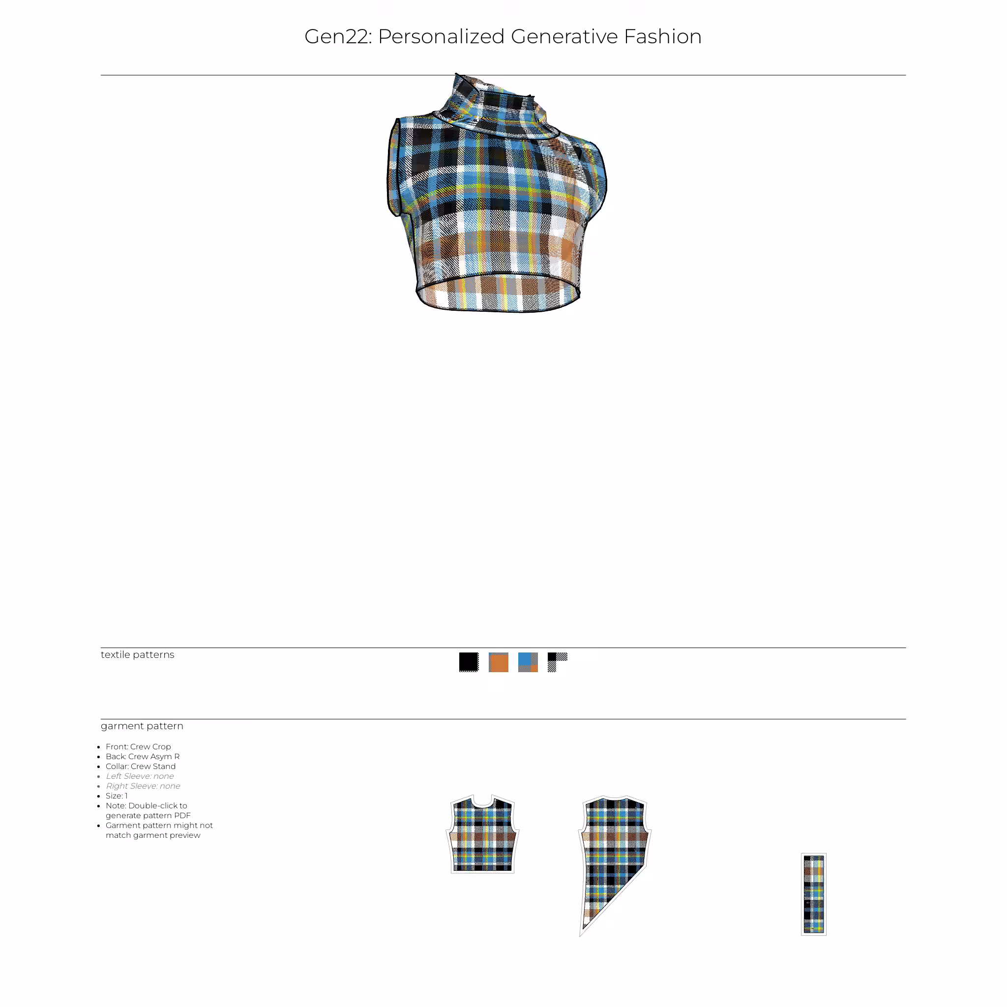 Gen22: Personalized Generative Fashion #33