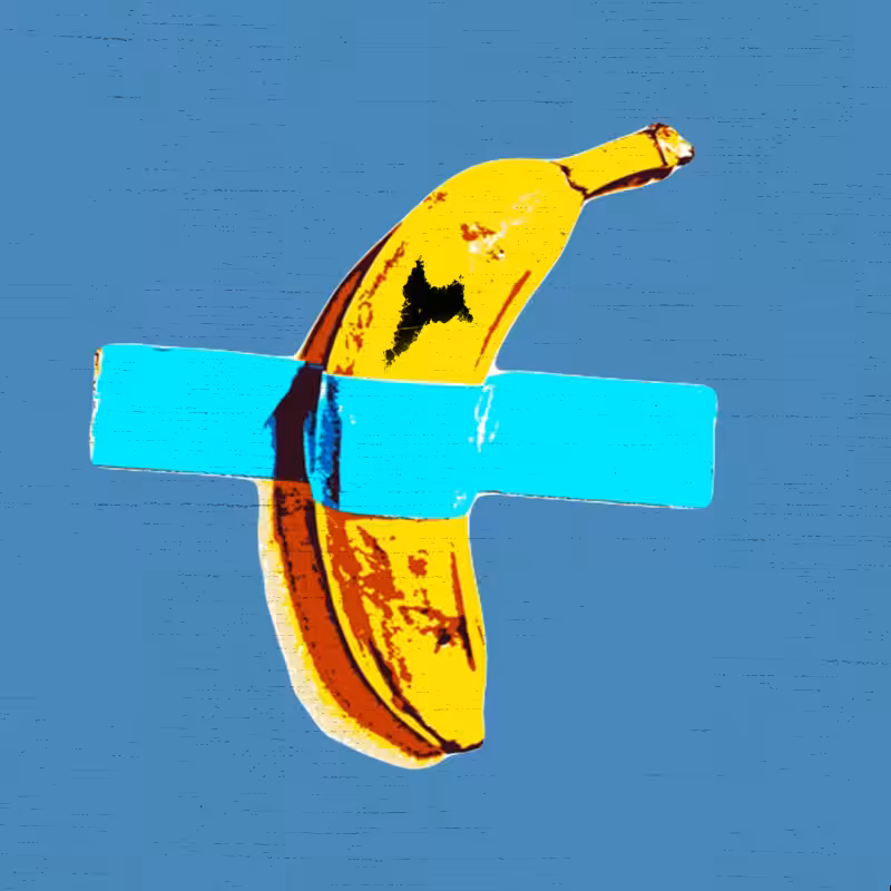 Shot Bananas - Warhol Tribute #14