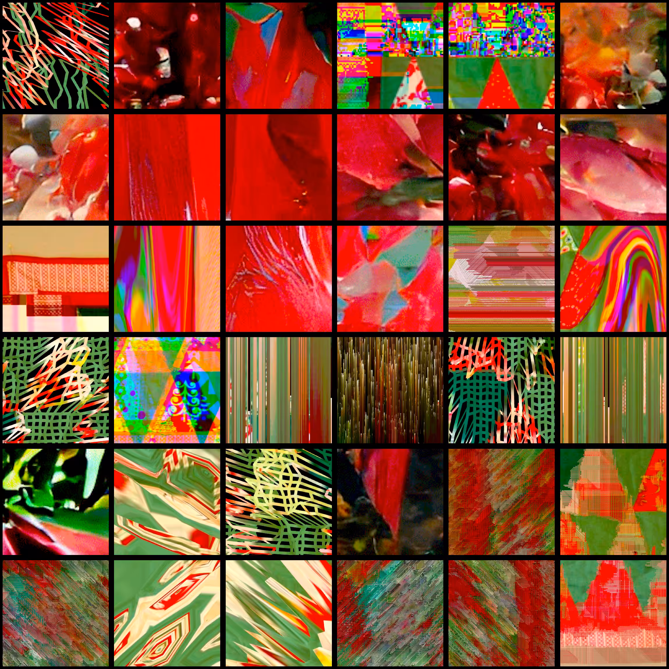 Retired Christmas Glitch Quilt Squares 2021.01