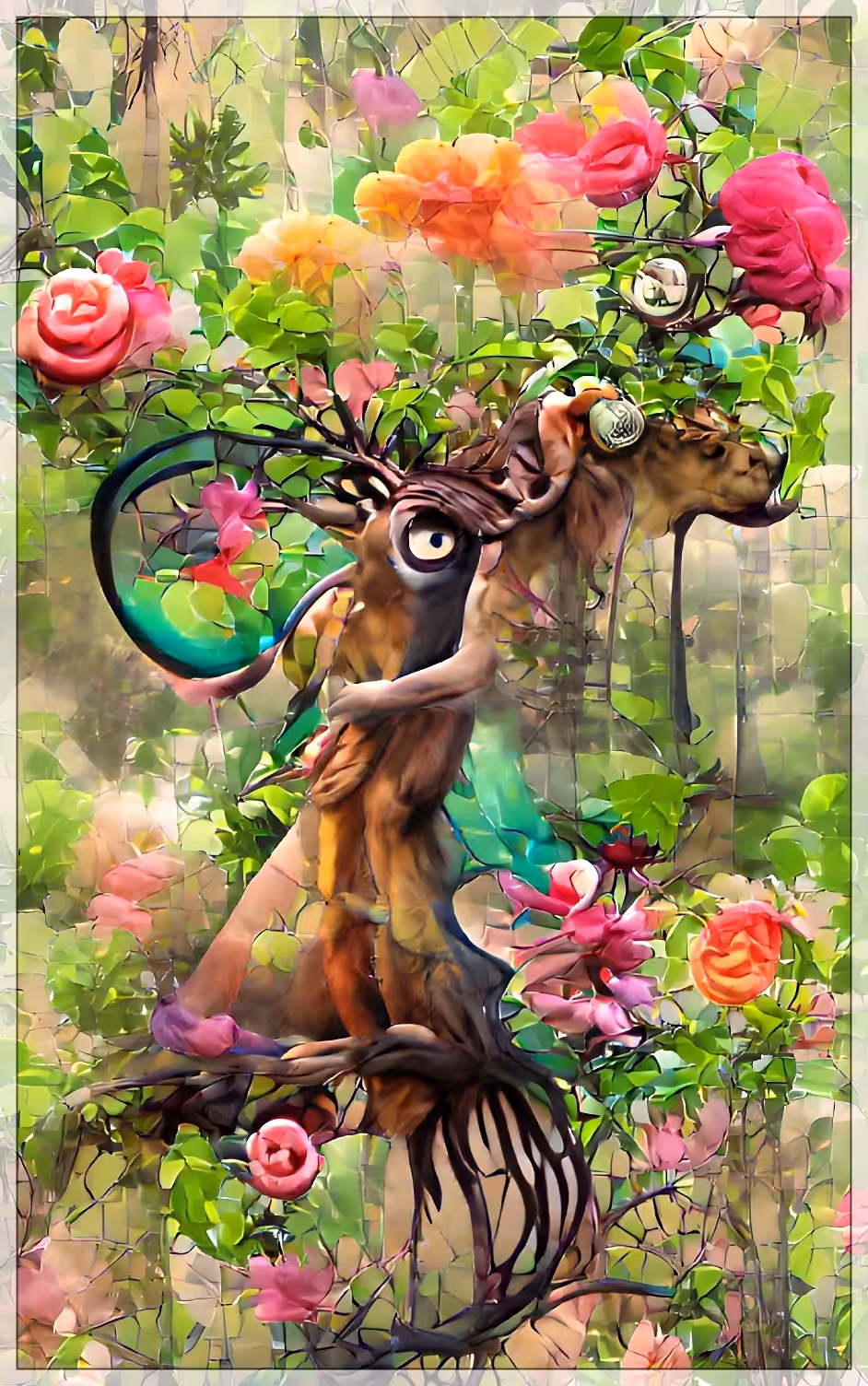 🦌💚 PINK OPAL FOREST