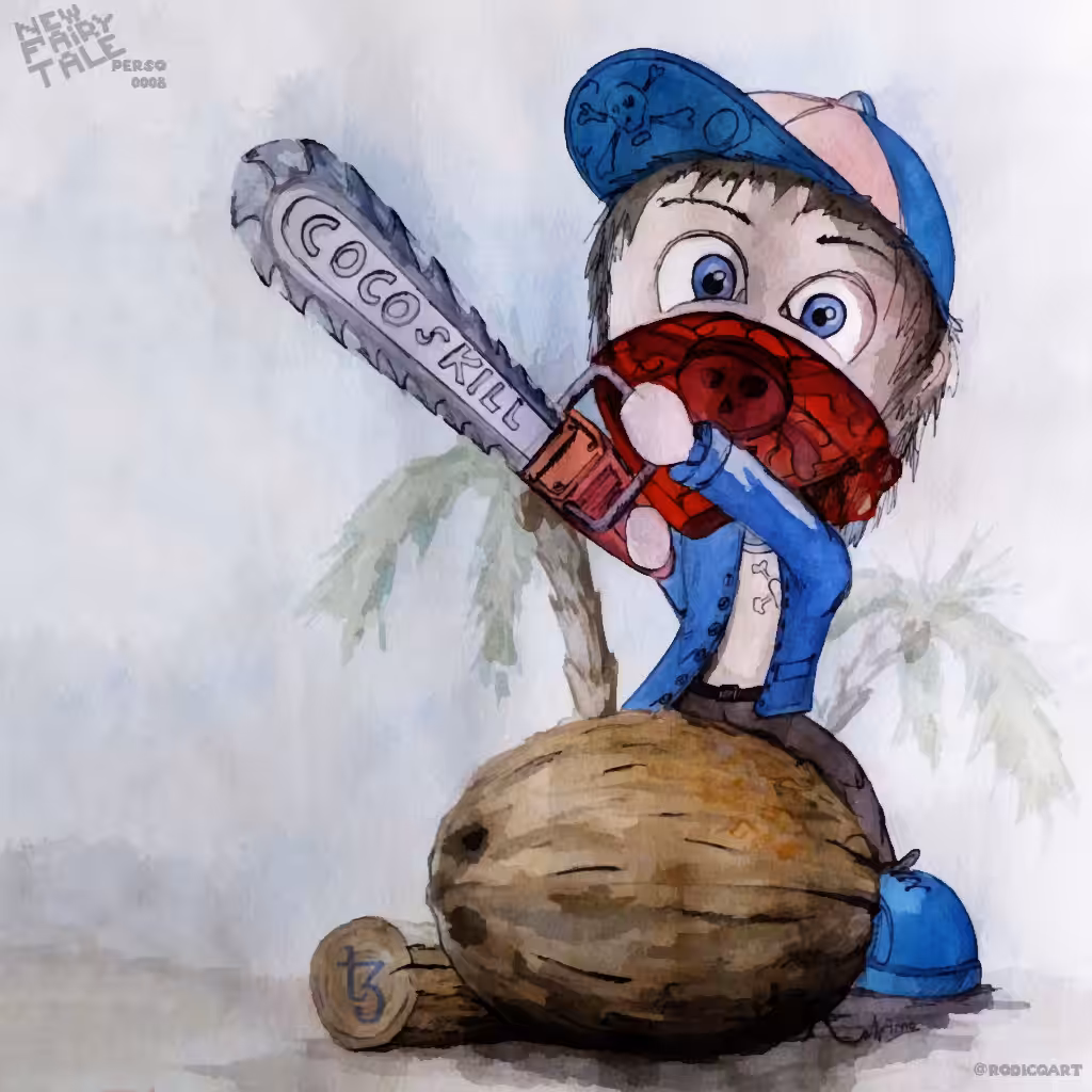 Little Character 0008 : Coconut killer!