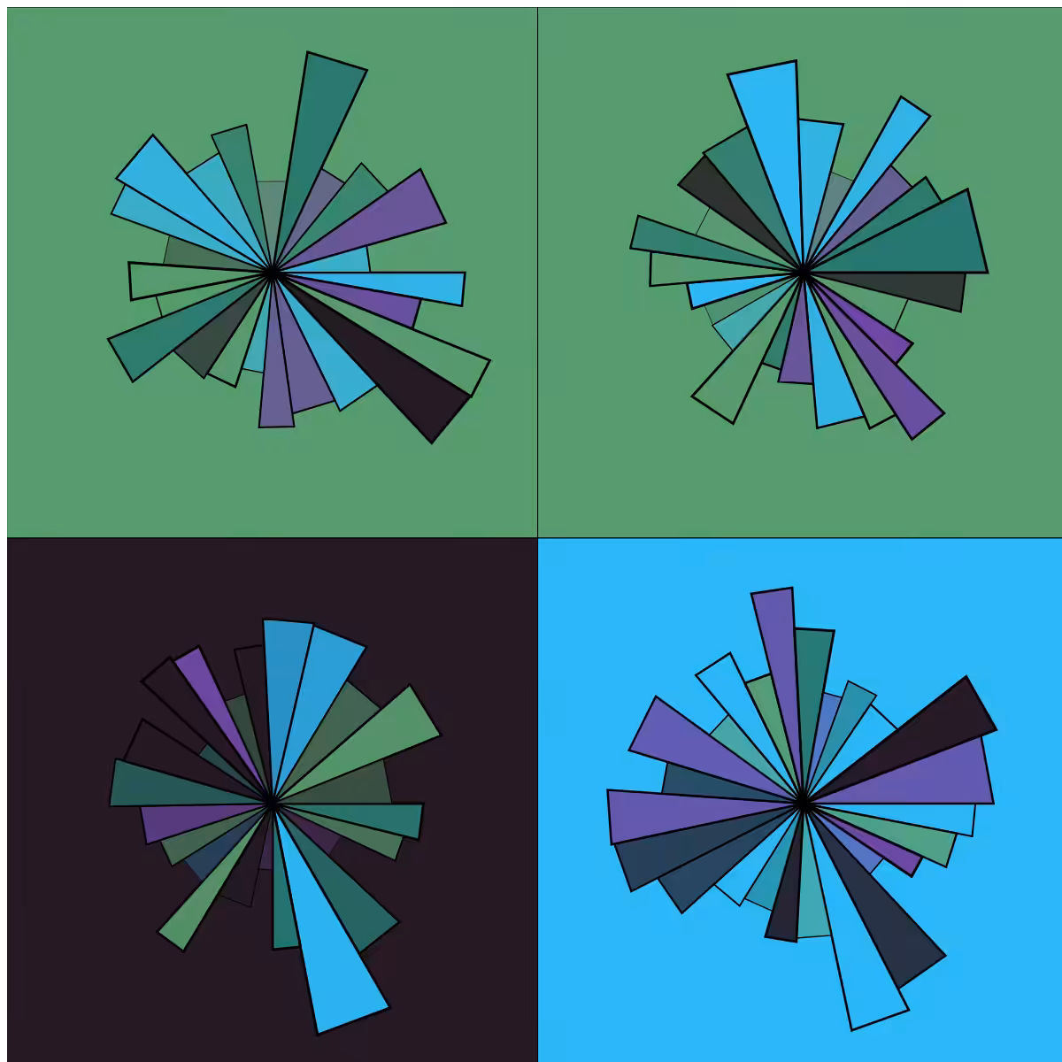 Dancing triangles #22