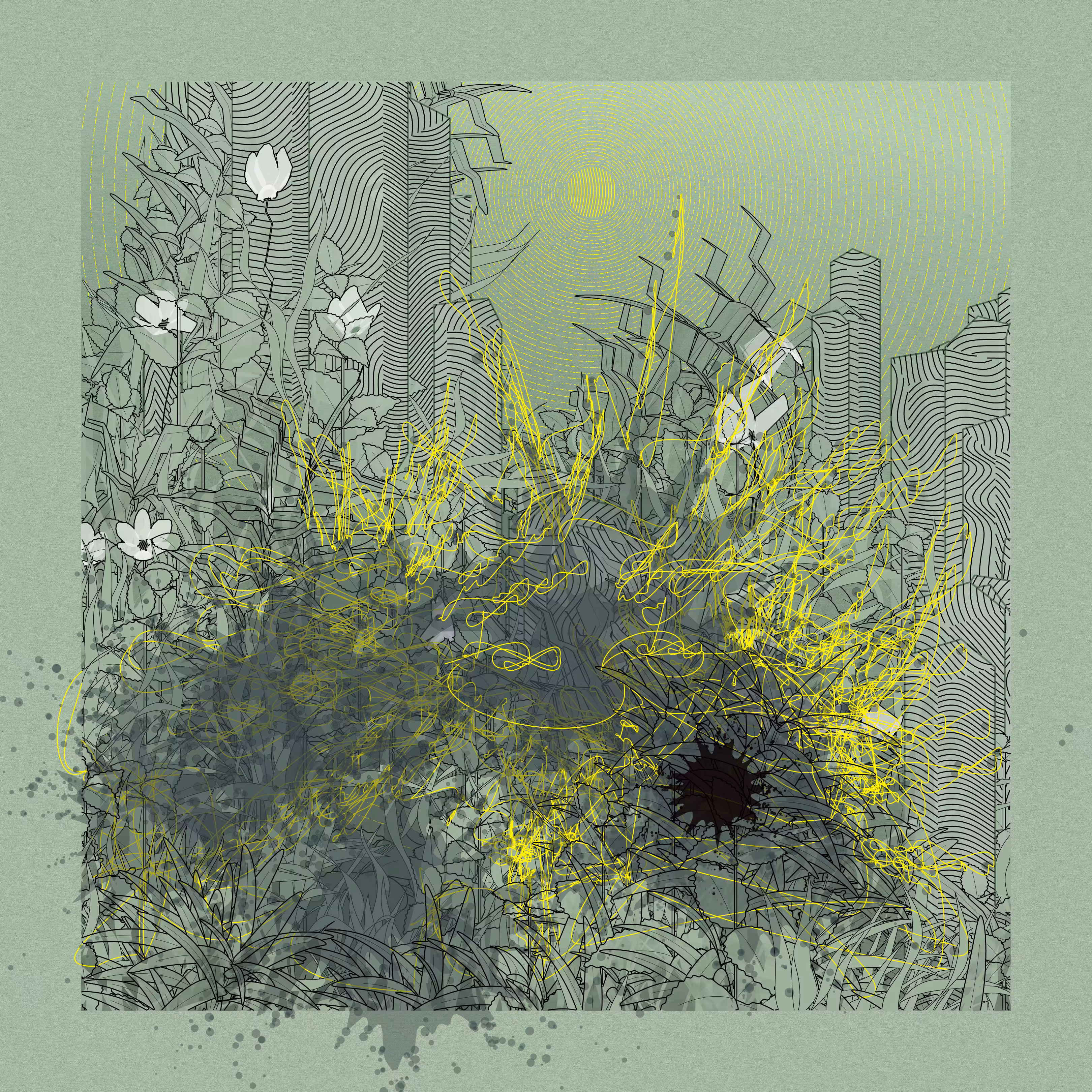 Landscape with Carbon Capture #1498