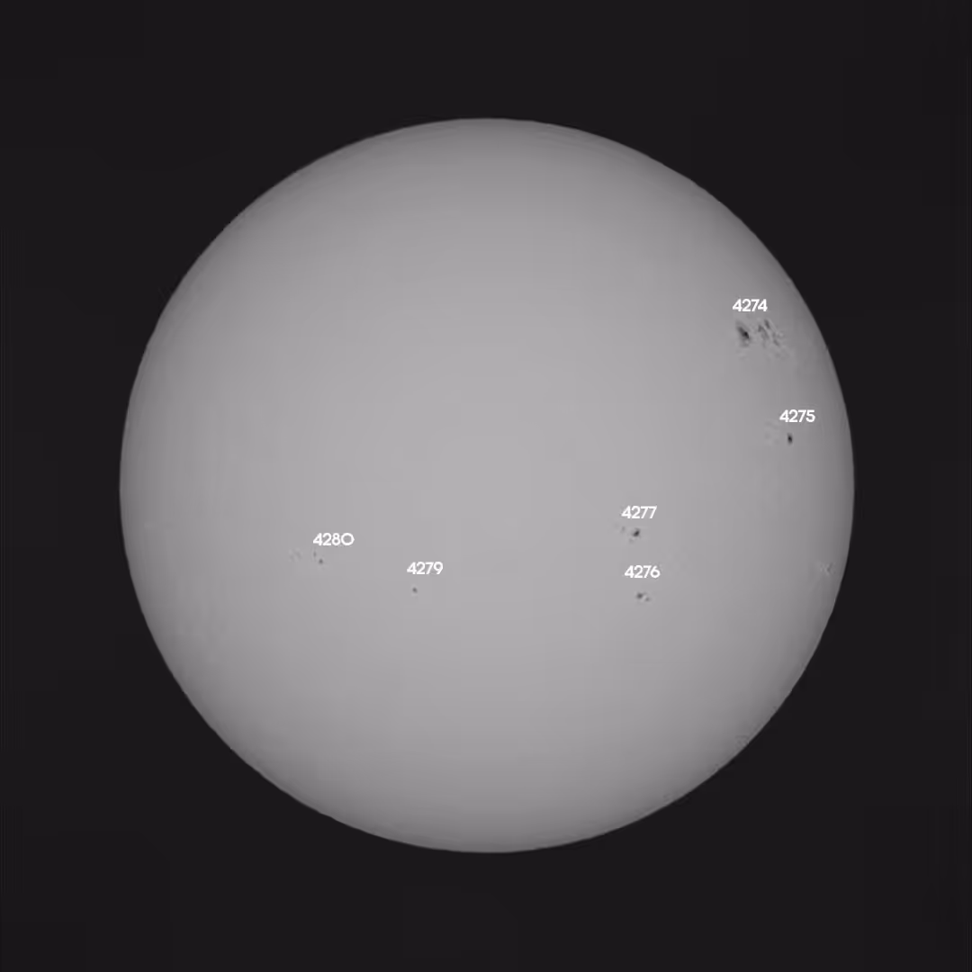 Solar Cycle 25: #593, 13/11/25