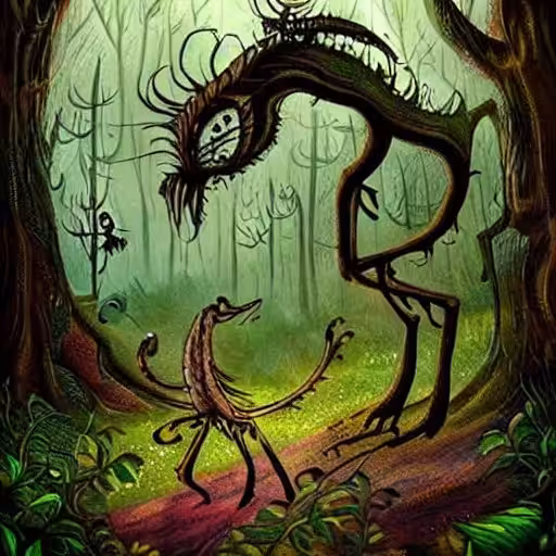 Forest creatures #4