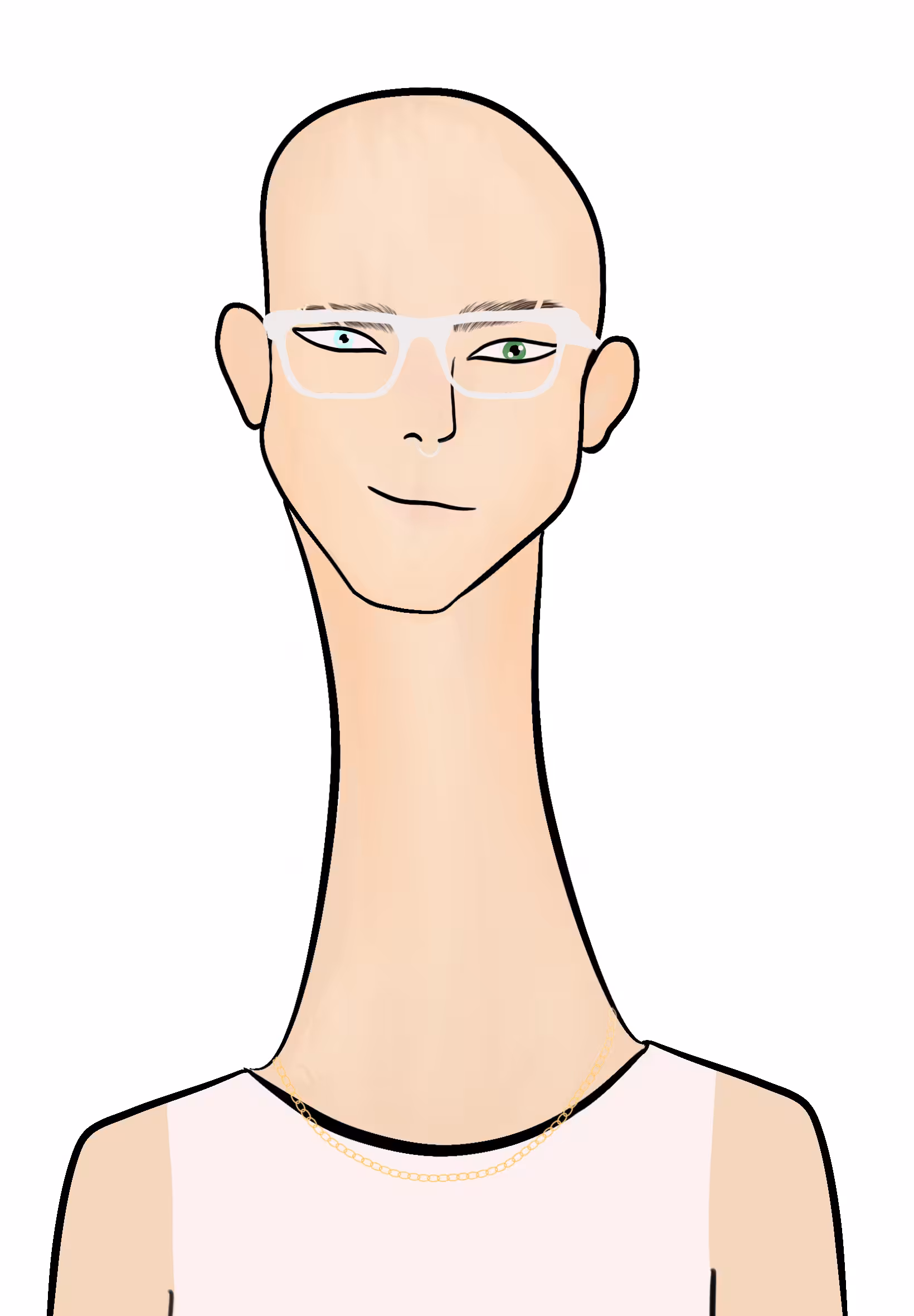 Long Neckie Fellas #1429