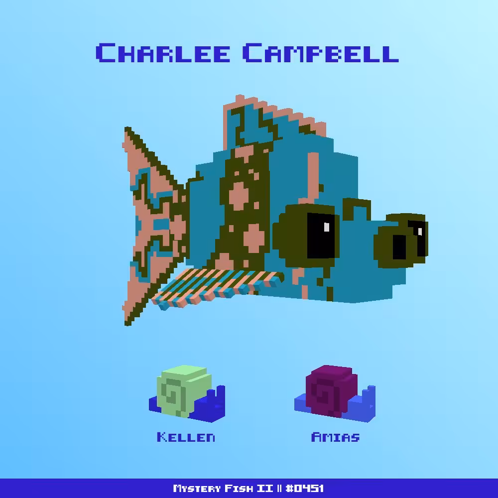 Charlee Campbell :: Mystery Fish 0451/1000