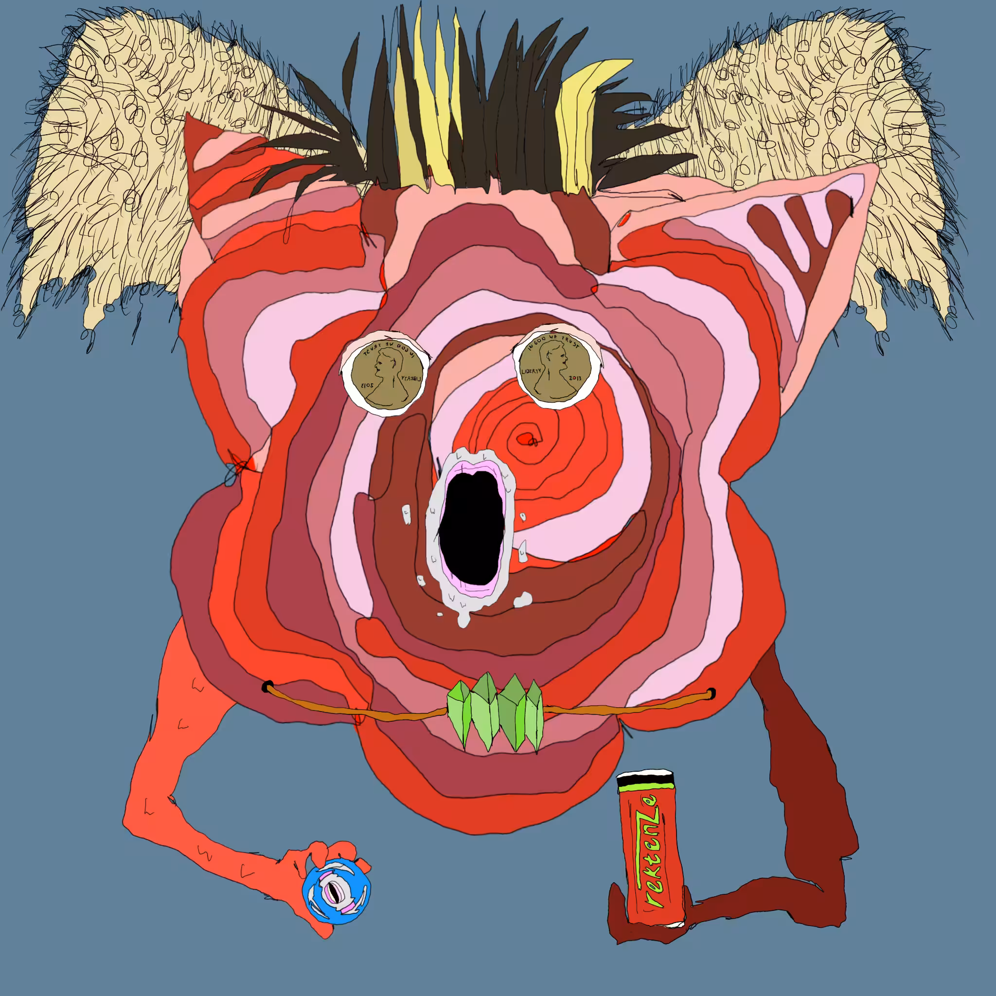 gristle buddeez worldwide: buddee #1587