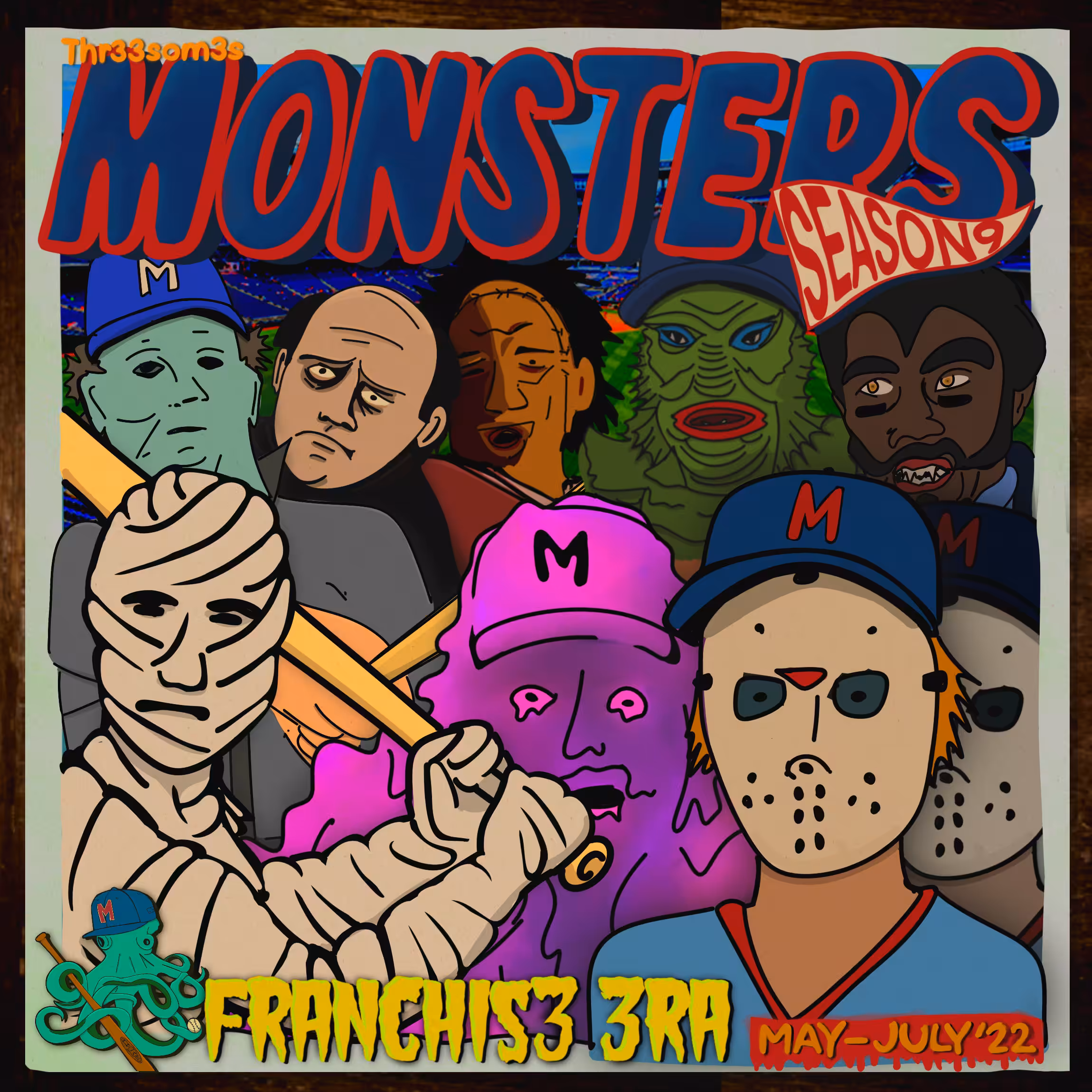 Monsters Season 9 - Franchise Era - Commemorative Token (rookie season): Monsters Season 9 - Franchise Era - Commemorative Token by MykNash (rookie season) 