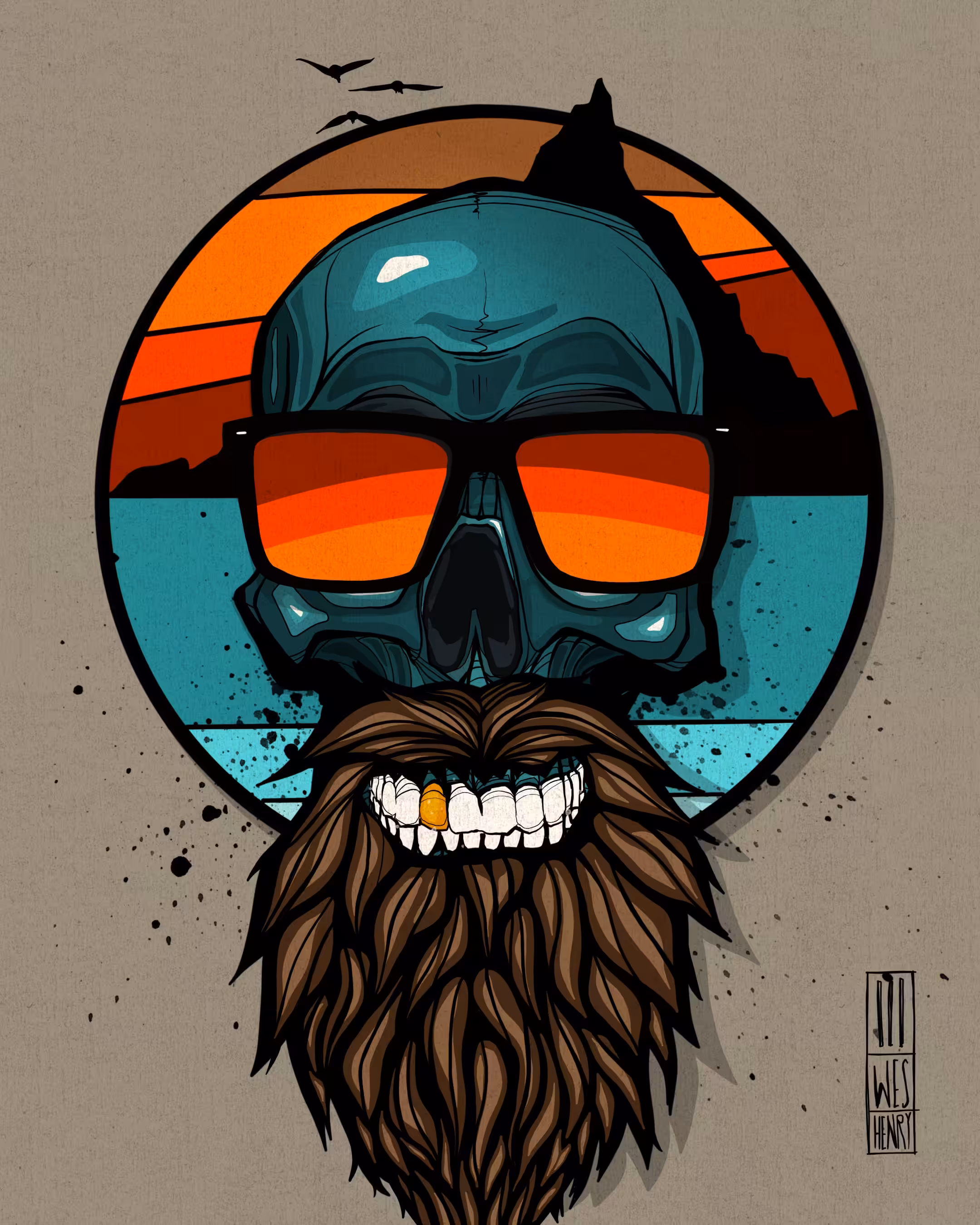 Grizzled | 10 of 10 | Wes World Collection | Wes Henry 2021