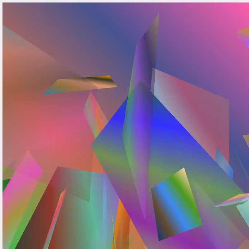 random divs with gradient and perspective #12