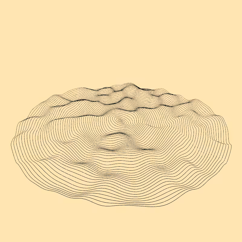 Spiral landscape #3