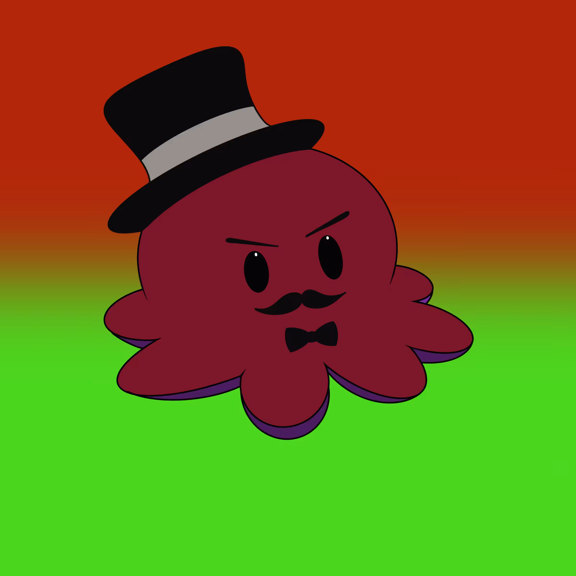 Cryptoctopus #0007  Gentleman _ Scholar (Uncommon)