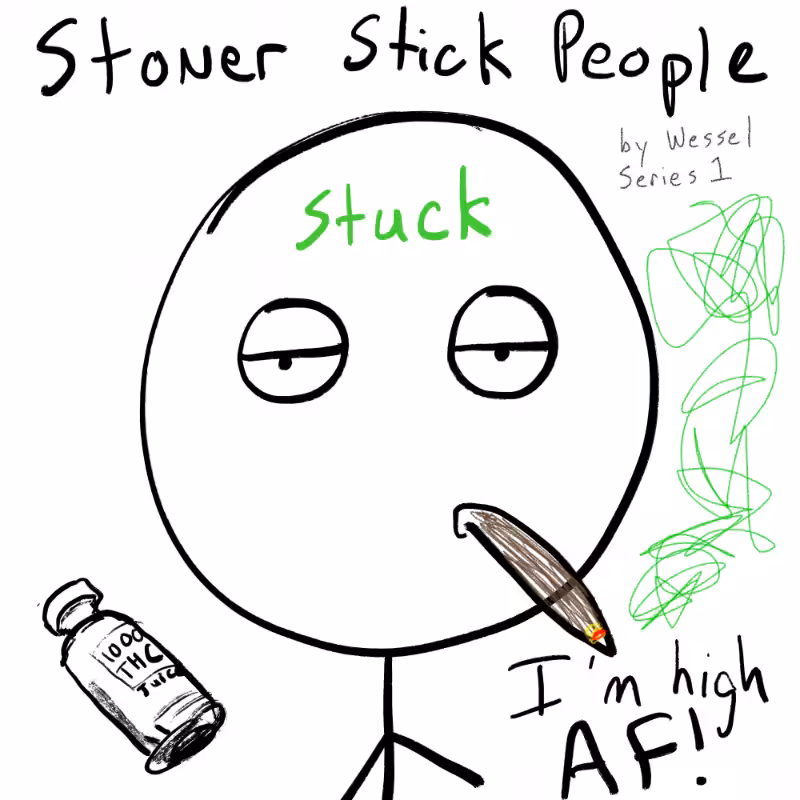 Stoner Stick People #12