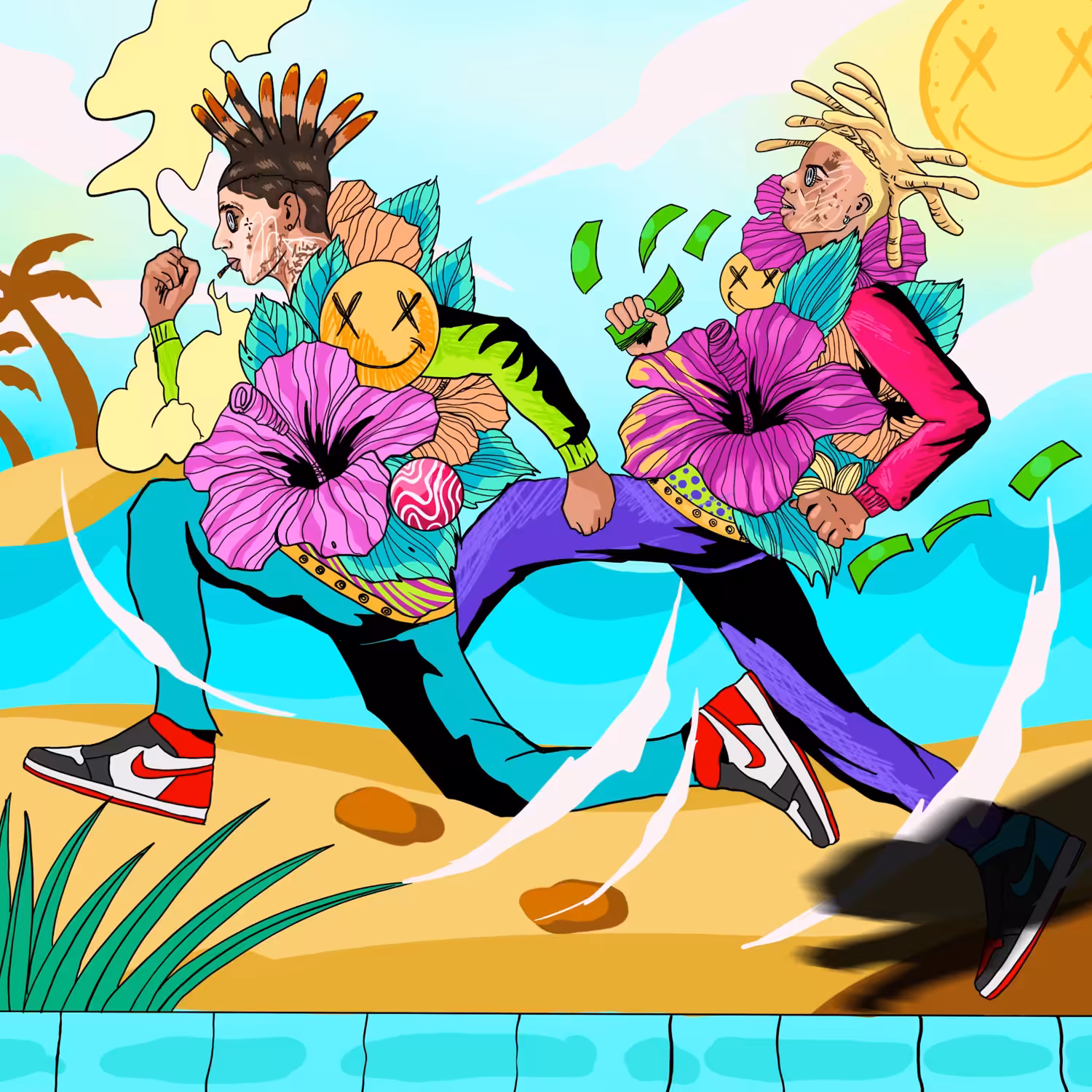 Don't rush, just take it easy. (Island Boys)