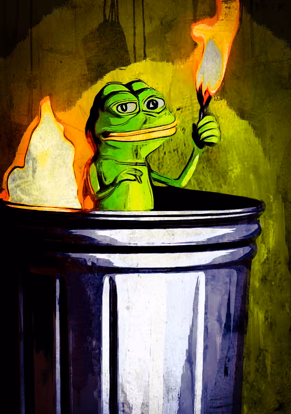 Trash Can is Dark