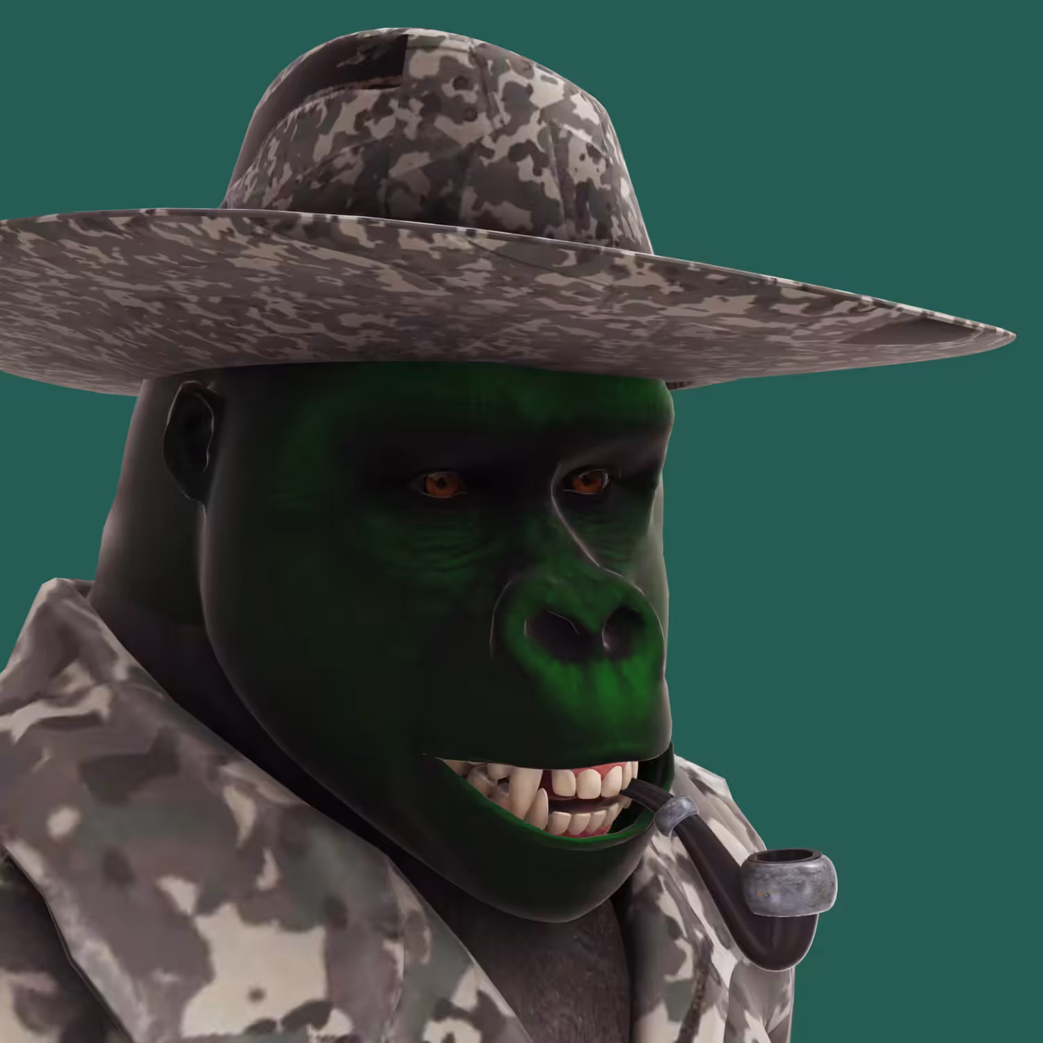 CryptoAvatar3D-074-Ranger Kong