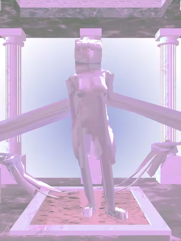 HeavenComputer: The Excited Chronos Chrome Woman #5076