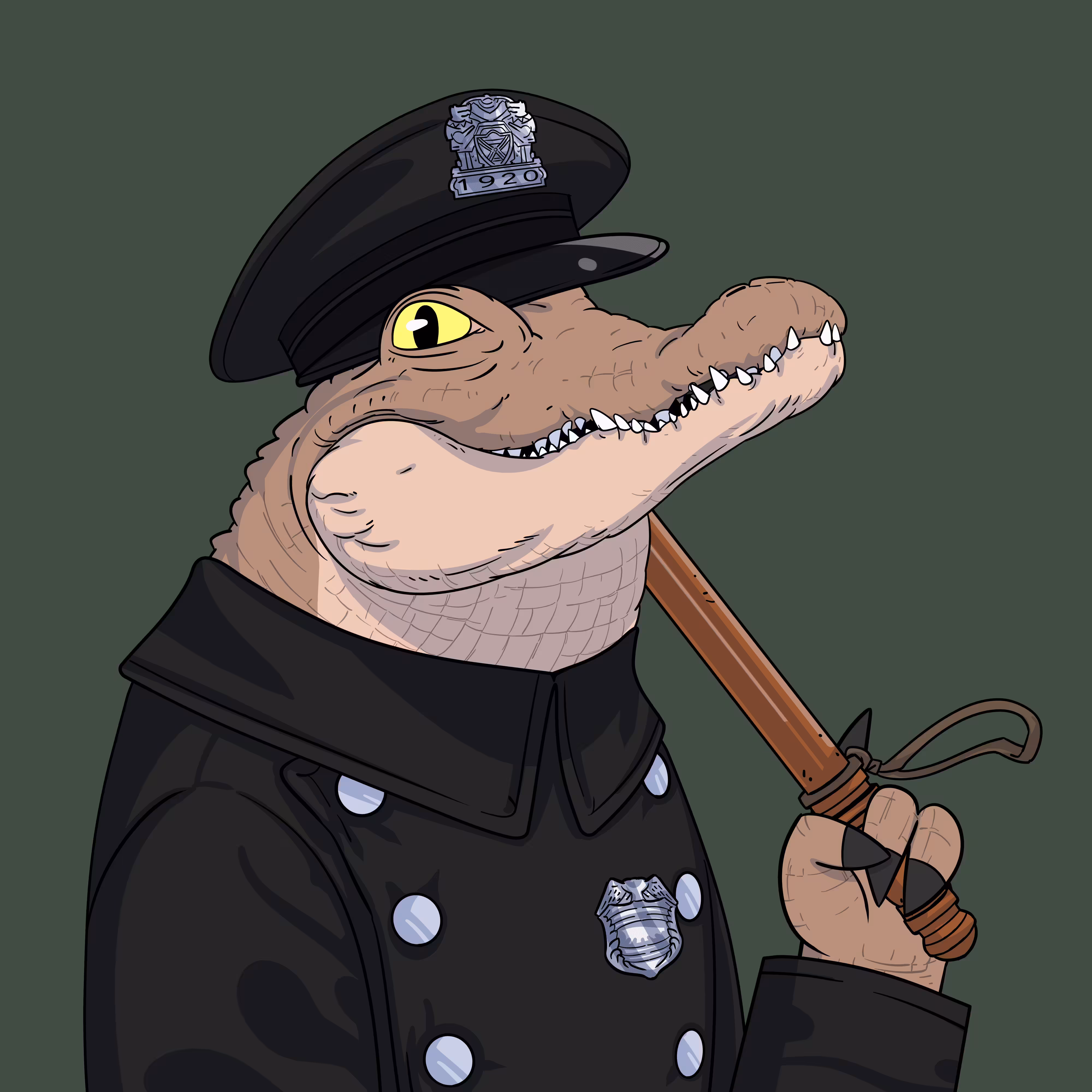 The Gangster Croco: CrocoOfficer #0145