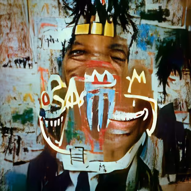 Basquiat smile