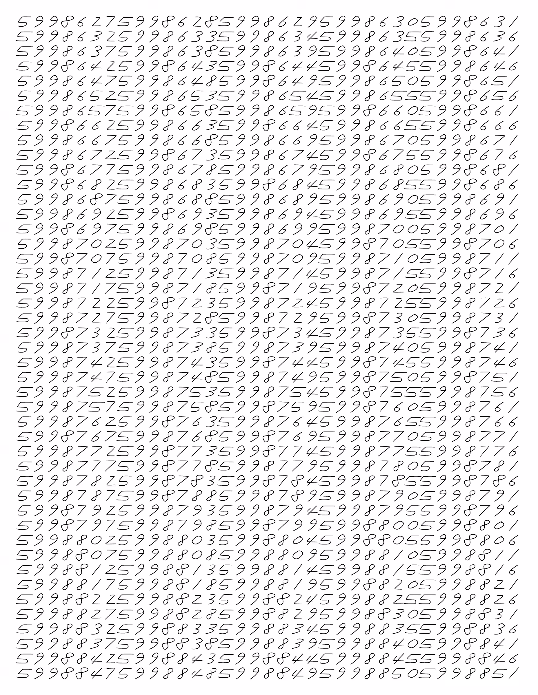 Endless (5,607,250 to Infinity) #1309